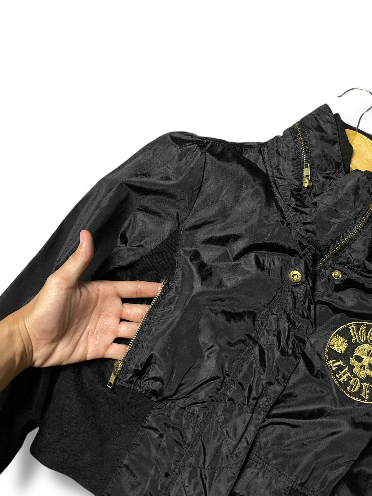 If Six Was Nine × Japanese Brand × Le Grande Bleu (L.G.B.) Japanese Brand Punk Crop Jacket (73) Size US XXS / EU 40 - 7 Thumbnail