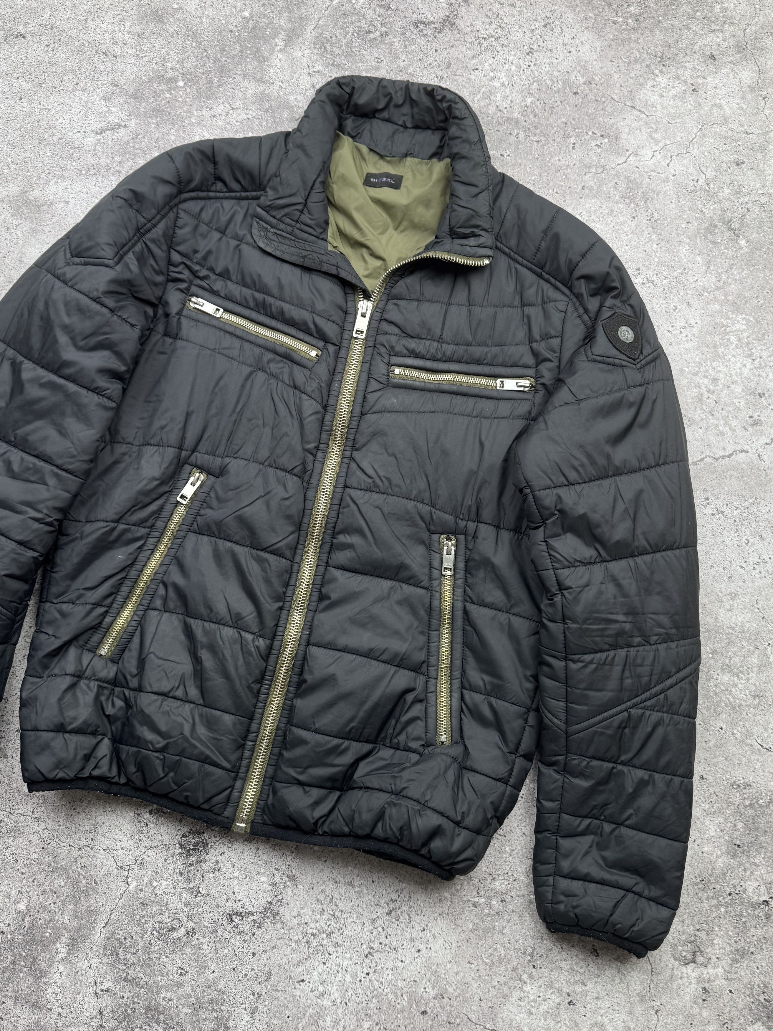 Diesel Diesel Vintage Jacket With Zippers(V245) Size US L / EU 52-54 / 3 - 3 Thumbnail