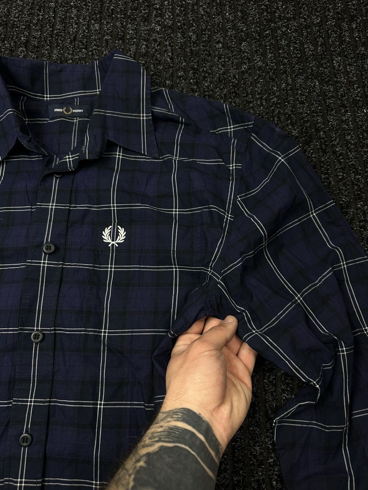 Fred Perry Fred Perry Casual Check Shirt Size US L / EU 52-54 / 3 - 6 Thumbnail
