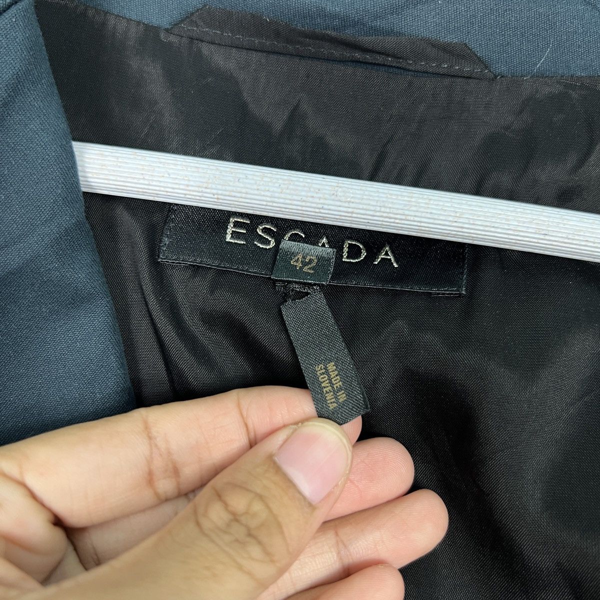 Escada 🔥 ESCADA LAZER JACKET MADE IN SLOVENIA Size US XS / EU 42 / 0 - 16 Thumbnail