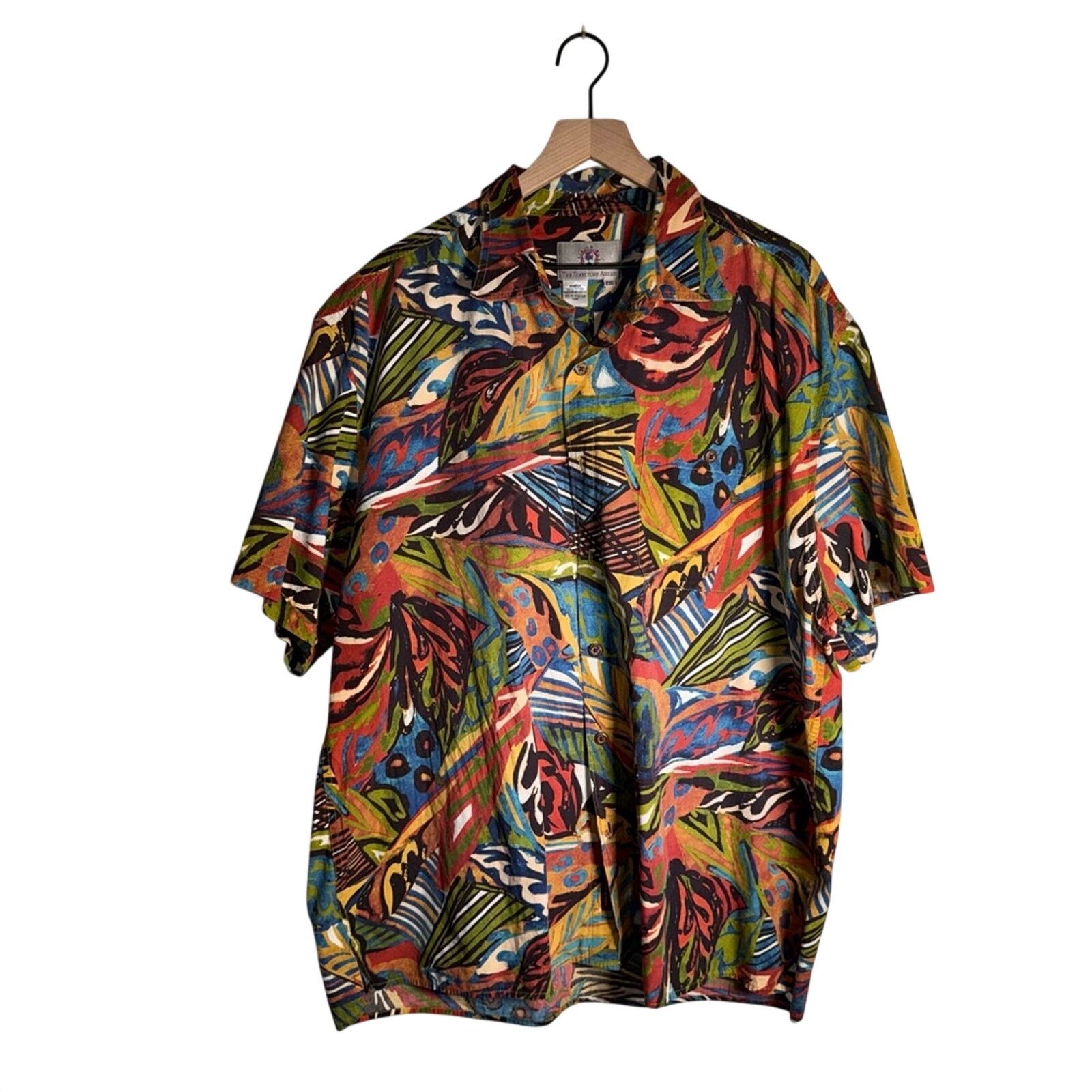 The Territory Ahead THE TERRITORY AHEAD resort wear coastal cotton button up 2X Size US XXL / EU 58 / 5 - 1 Thumbnail