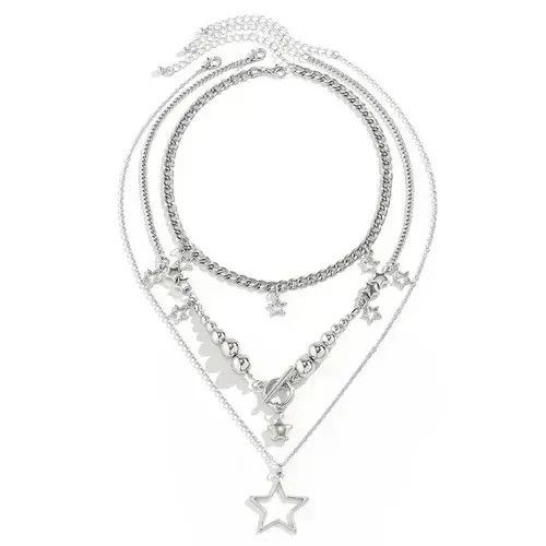 Jewelry Heavy Rock Metal Pant Chain Size ONE SIZE - 4 Thumbnail