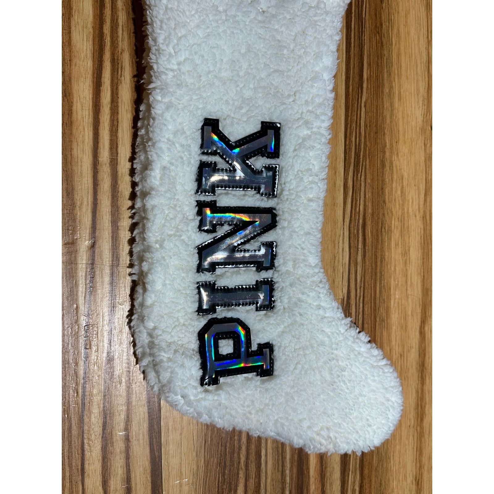 Victoria's Secret Pink Christmas Stocking Size ONE SIZE - 2 Thumbnail