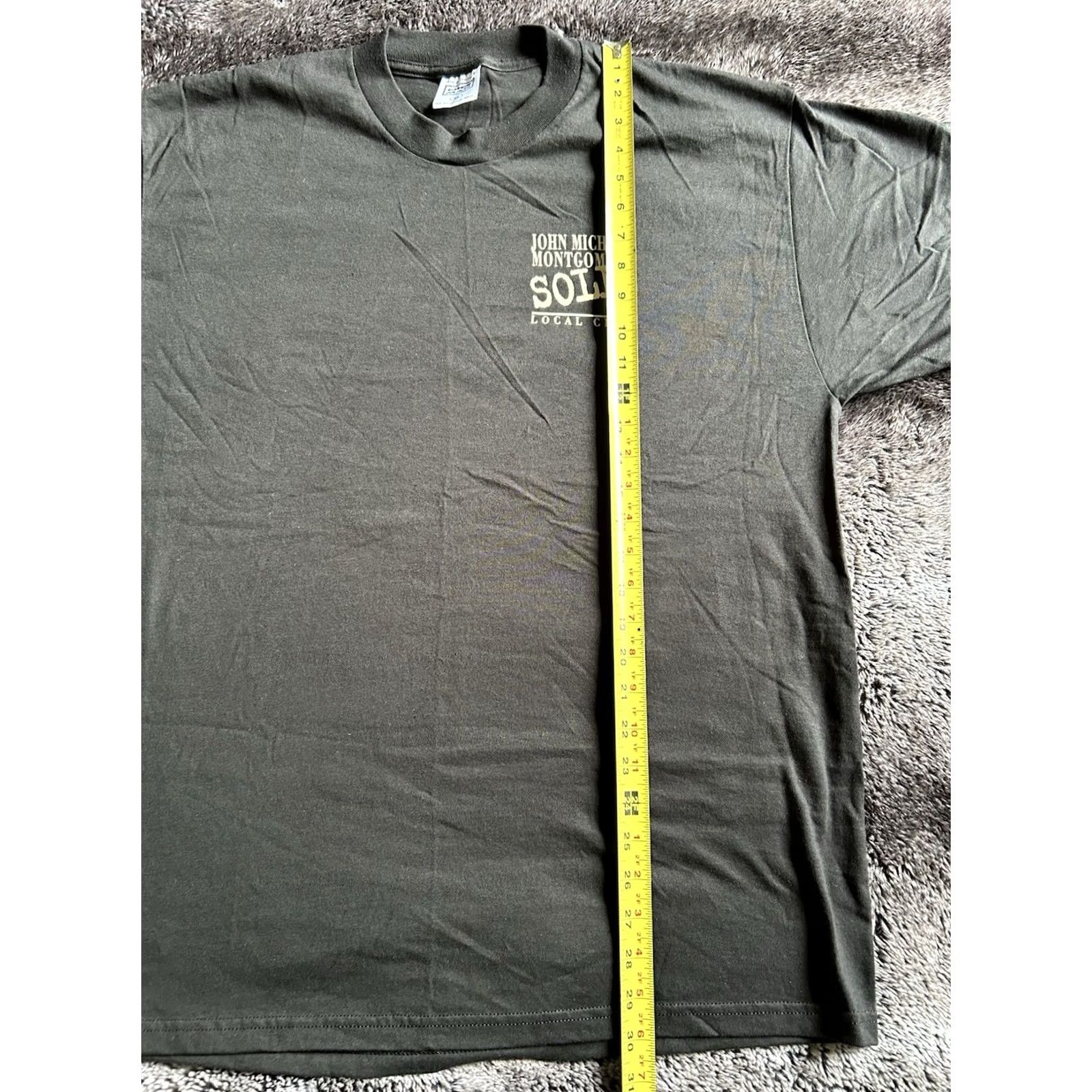 Vintage VINTAGE Tour John Michael Montgomery Local Crew Shirt Men’s XL Black 90s Mens Size US XL / EU 56 / 4 - 5 Thumbnail