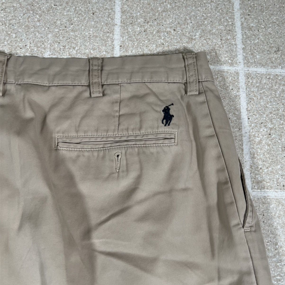 Polo Ralph Lauren VINTAGE Polo Ralph Lauren Pants Mens 34x32 Tan Chino Khaki Size US 34 / EU 50 - 5 Thumbnail
