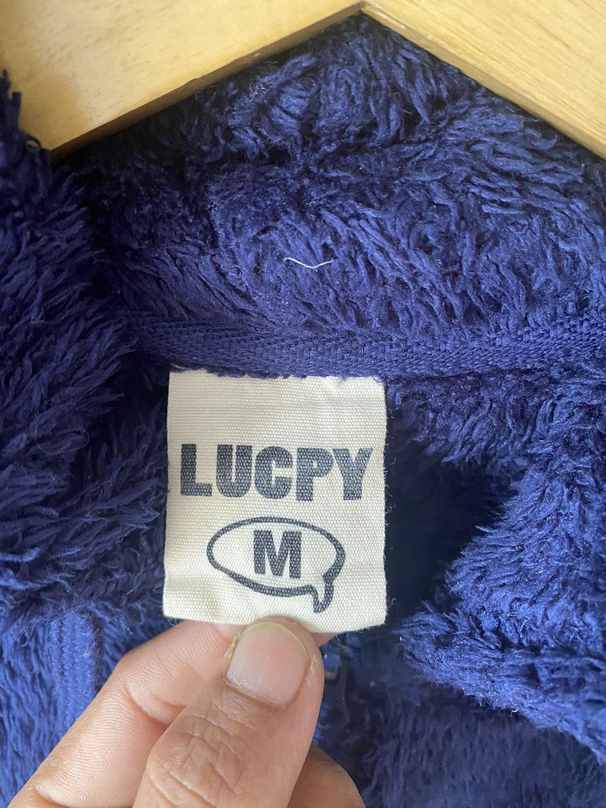 If Six Was Nine × Japanese Brand Japanese Lucpy Disigner Fleece Hooded Size US M / EU 48-50 / 2 - 13 Thumbnail