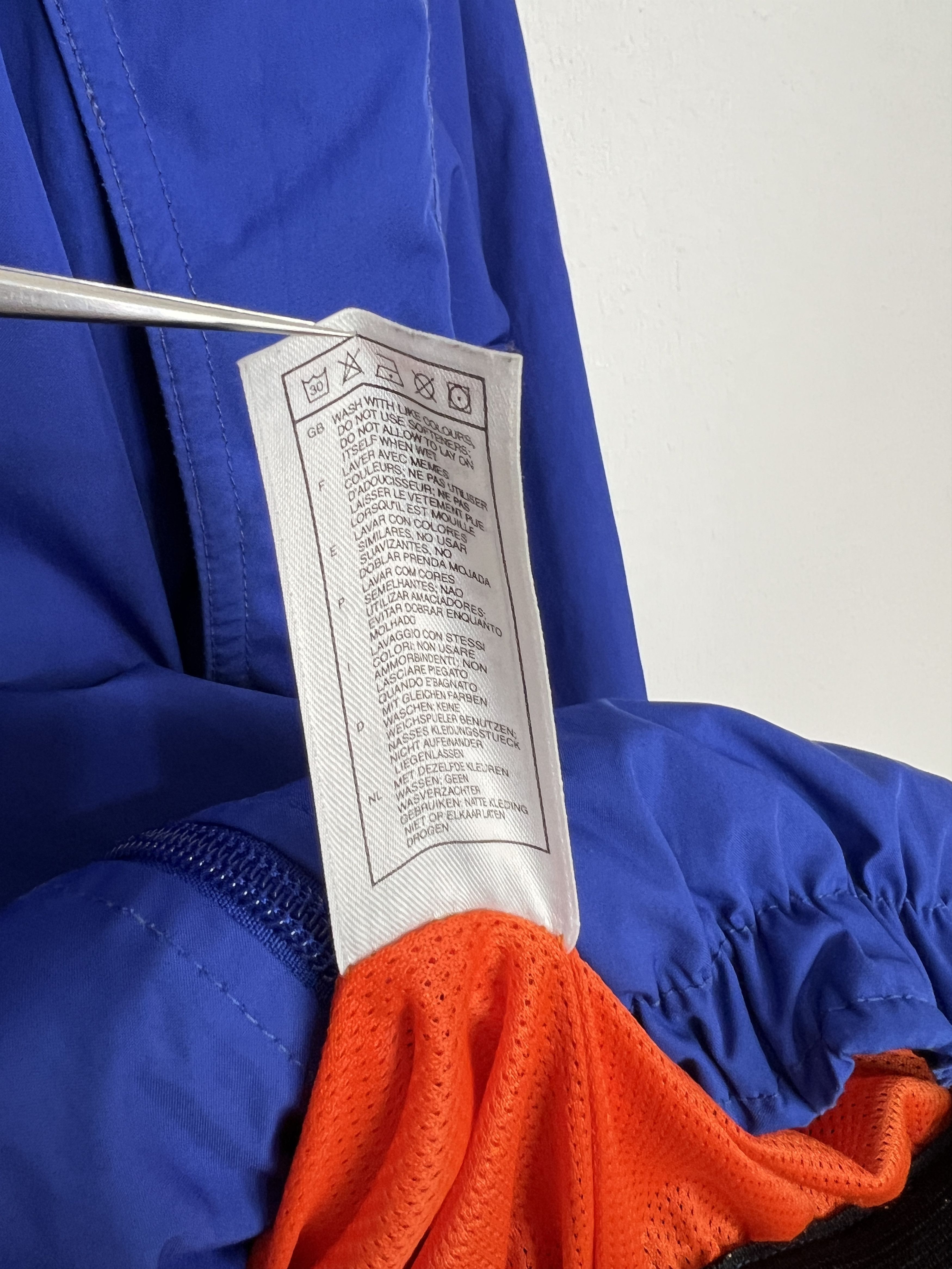 Nike Vintage 90's Nike Netherlands Holland Football Jacket Blue Size US M / EU 48-50 / 2 - 10 Thumbnail