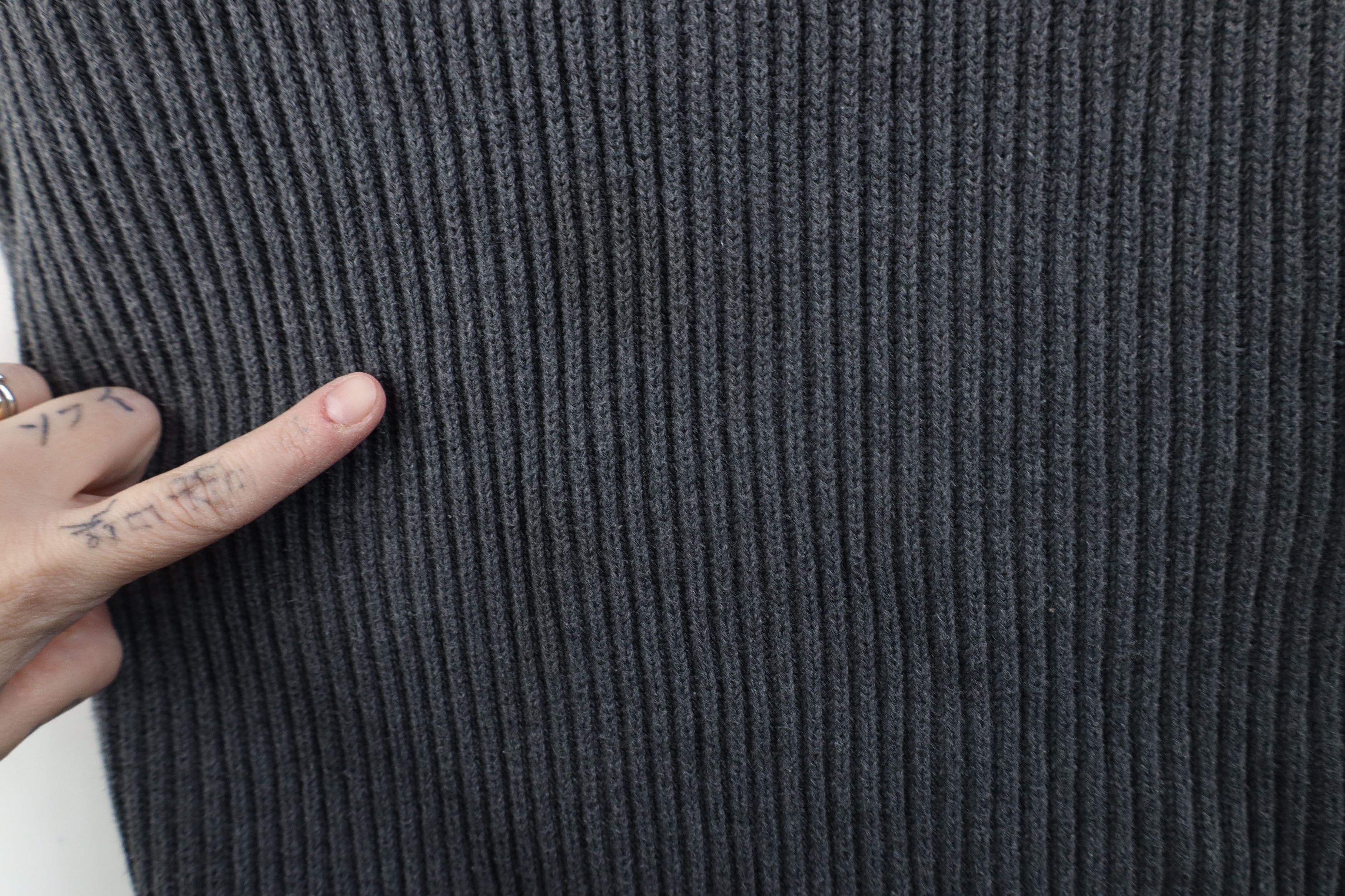 Gap Vintage Y2K Gap Blank Cotton Ribbed Knit Crewneck Sweater Size M / US 6-8 / IT 42-44 - 4 Thumbnail