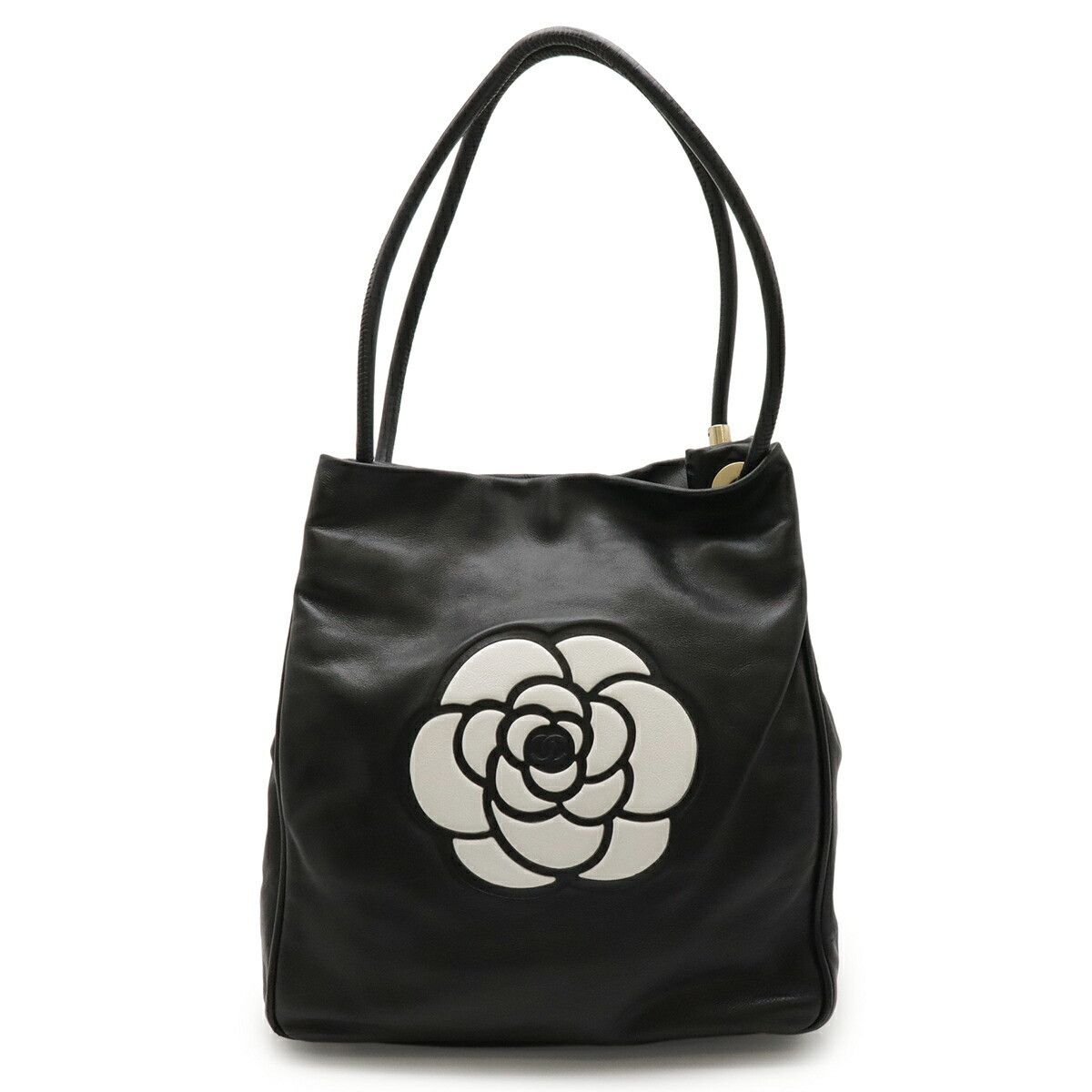Chanel Chanel Chanel Camellia Leather Tote Bag Leather Shoulder Bag A20856 DUTY FREE for USA Size ONE SIZE - 1 Thumbnail
