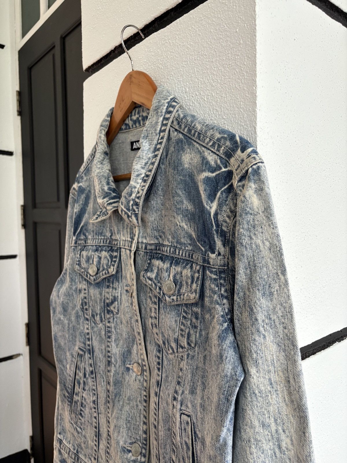 Japanese Brand Japanese Brand Acid Washed Denim Jacket Size US M / EU 48-50 / 2 - 3 Thumbnail