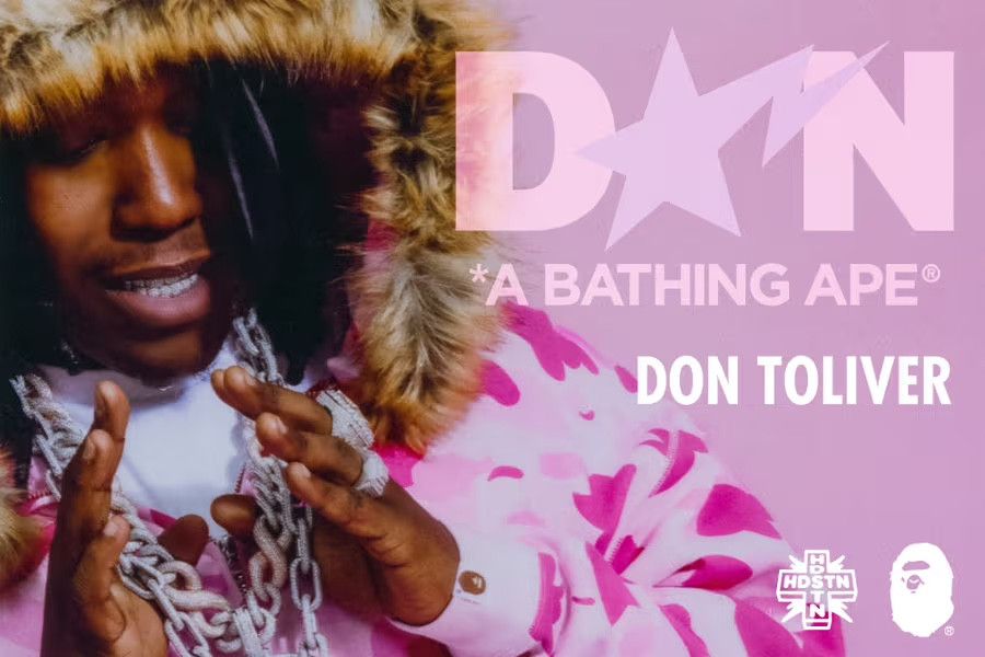 Bape BAPE x DON TOLIVER ROAD STA Size US 9 / EU 42 - 12 Thumbnail