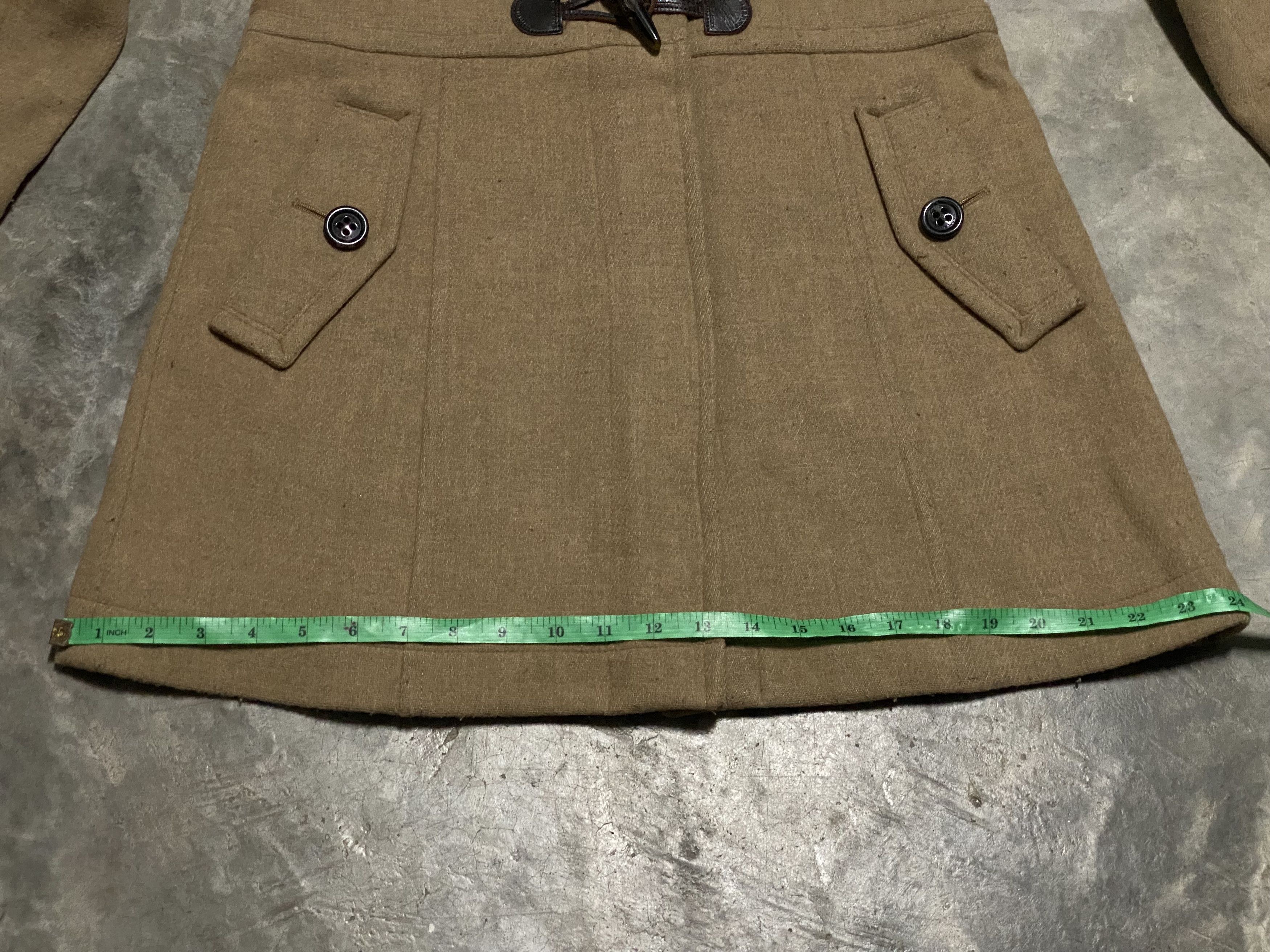Burberry Blue Label Novacheck Lining Duffel Wool Jacket