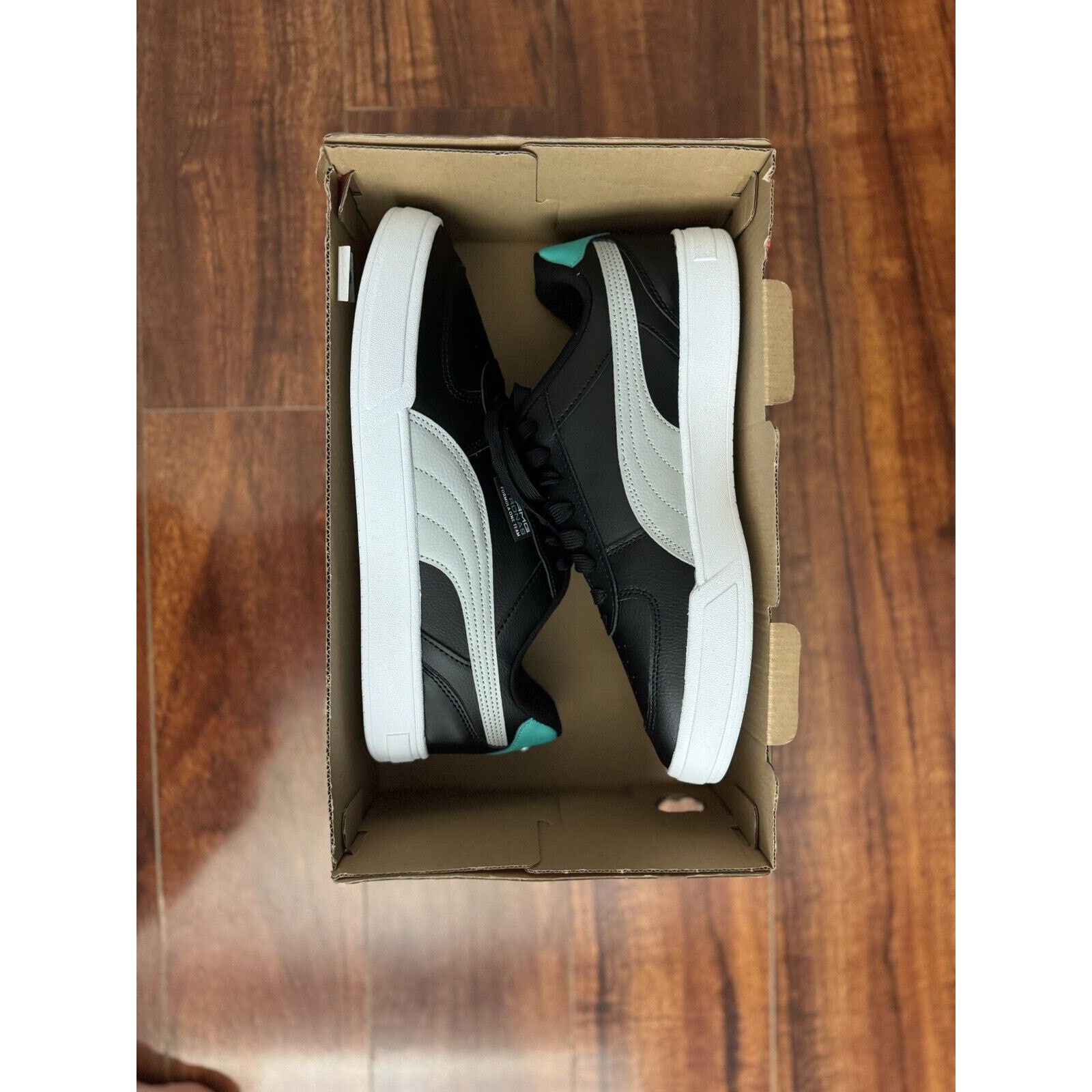 Puma New PUMA Mercedes Size 10.5 Petronas Motorsport Caven Shoes Size US 10.5 / EU 43-44 - 3 Thumbnail