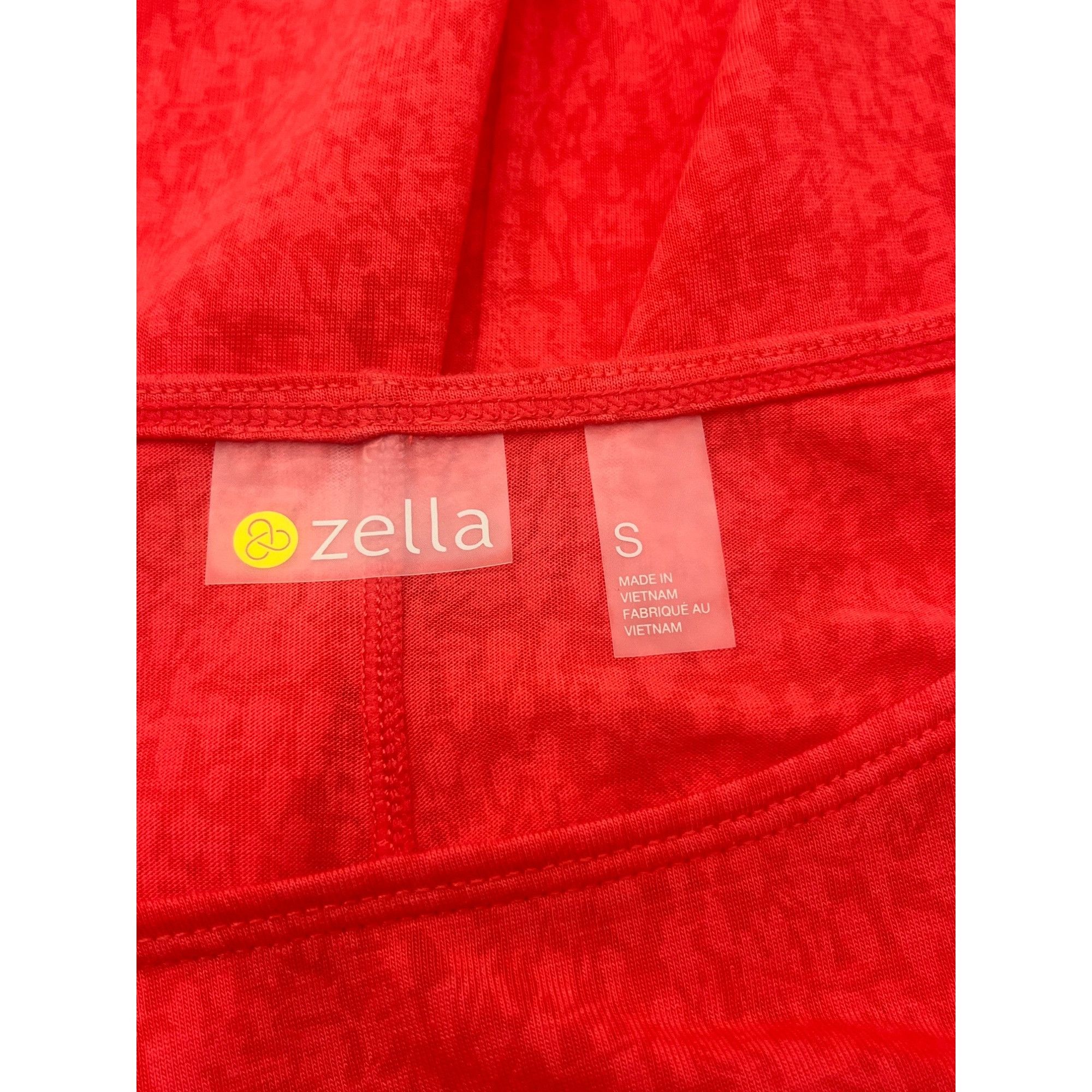 Other Zella Burnout High-Low Tank Top, Coral Red, Sz. S Size S / US 4 / IT 40 - 7 Thumbnail