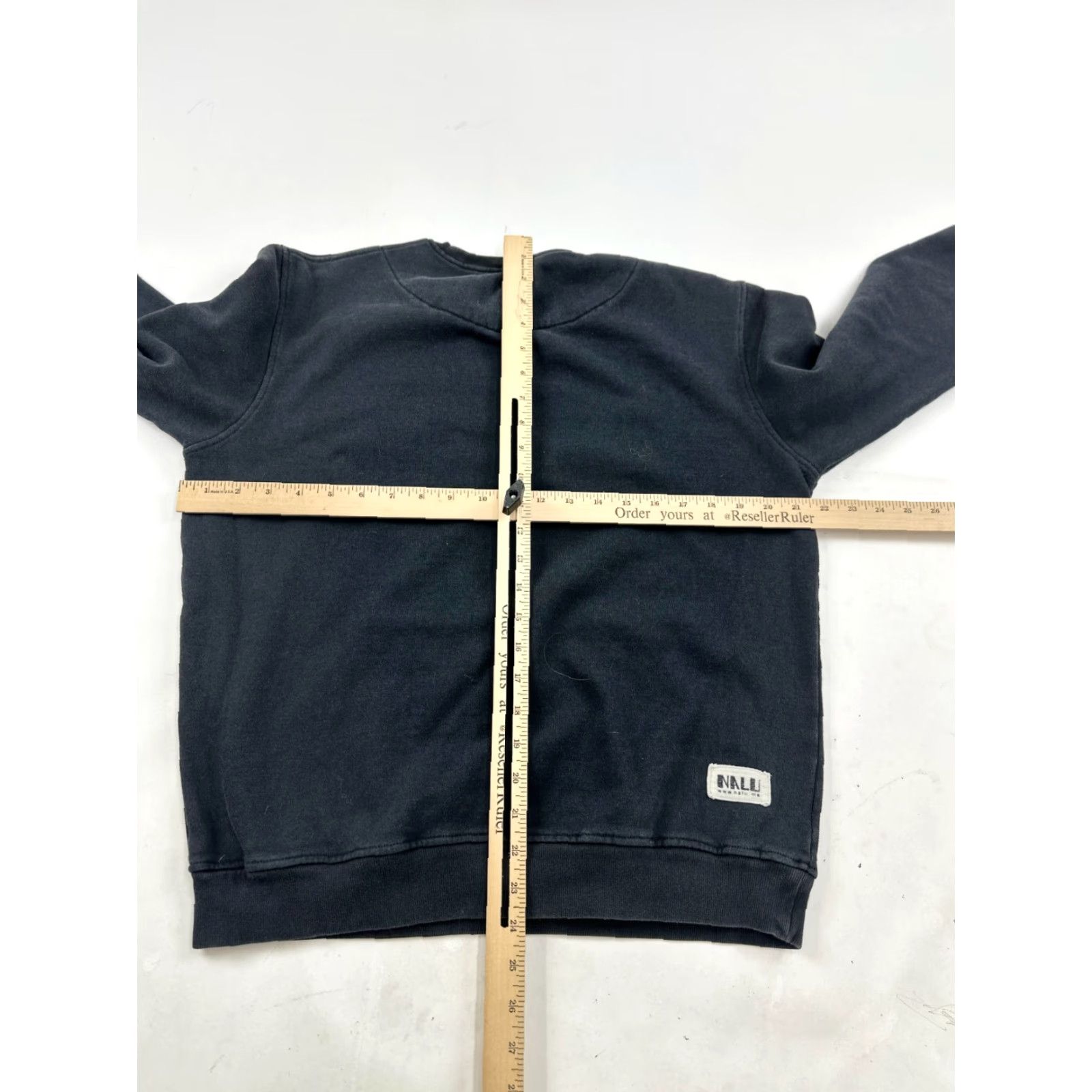 KangaROOS Nalu Sweatshirt Womens Medium Black Long Sleeve Kangaroo Pocket Casual Pullover Size M / US 6-8 / IT 42-44 - 5 Thumbnail