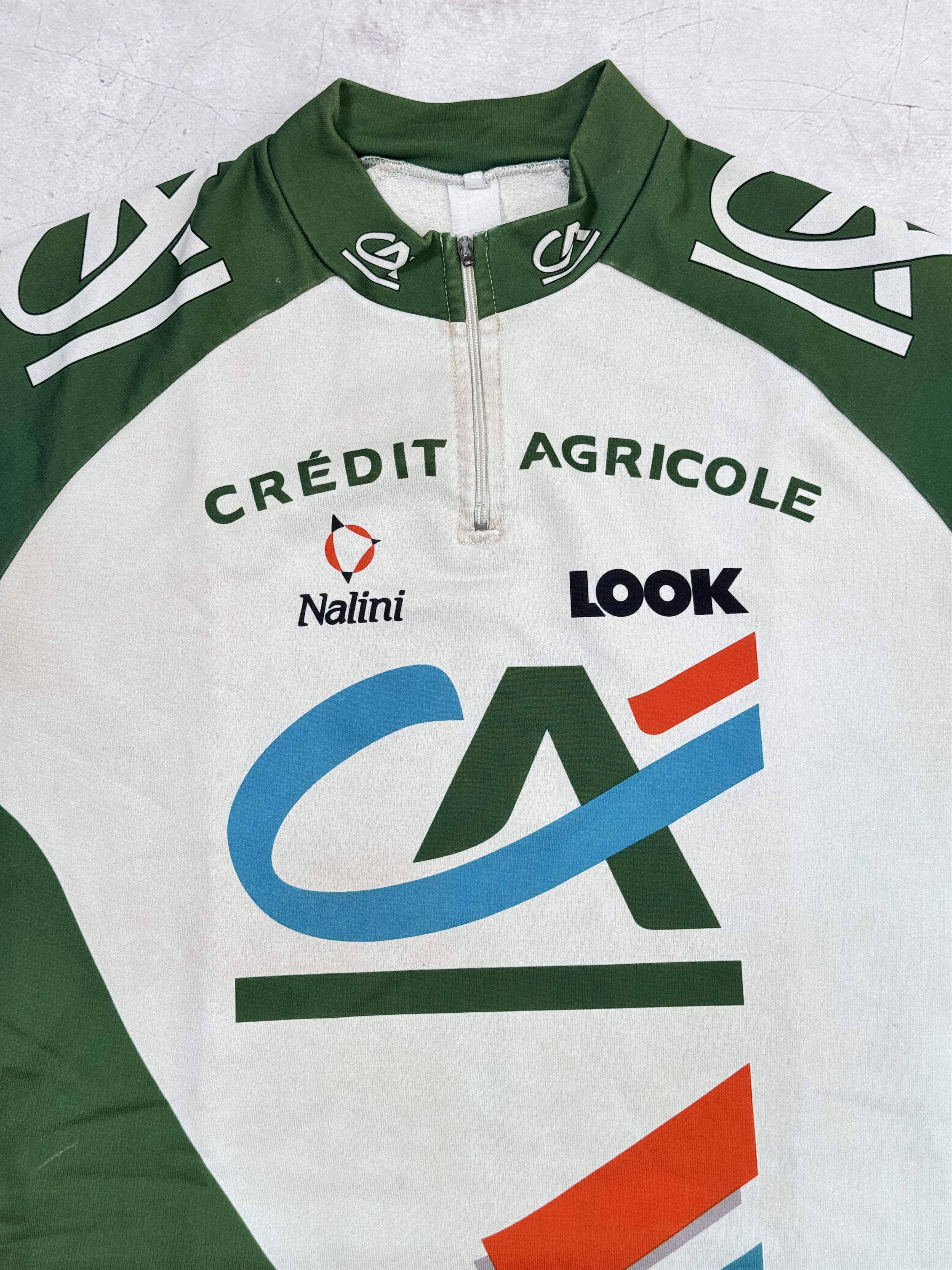 Vintage Vintage Nalini Cycling Jersey Eddy Merckx Credit Agricole Size US L / EU 52-54 / 3 - 3 Thumbnail