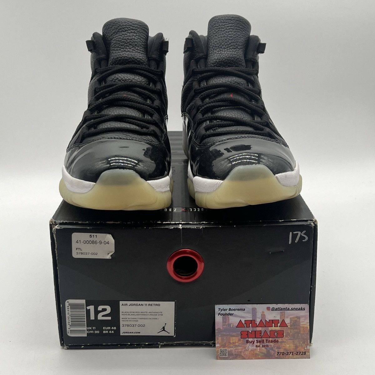 Jordan Brand Air Jordan 11 72-10 Size US 12 / EU 45 - 2 Thumbnail