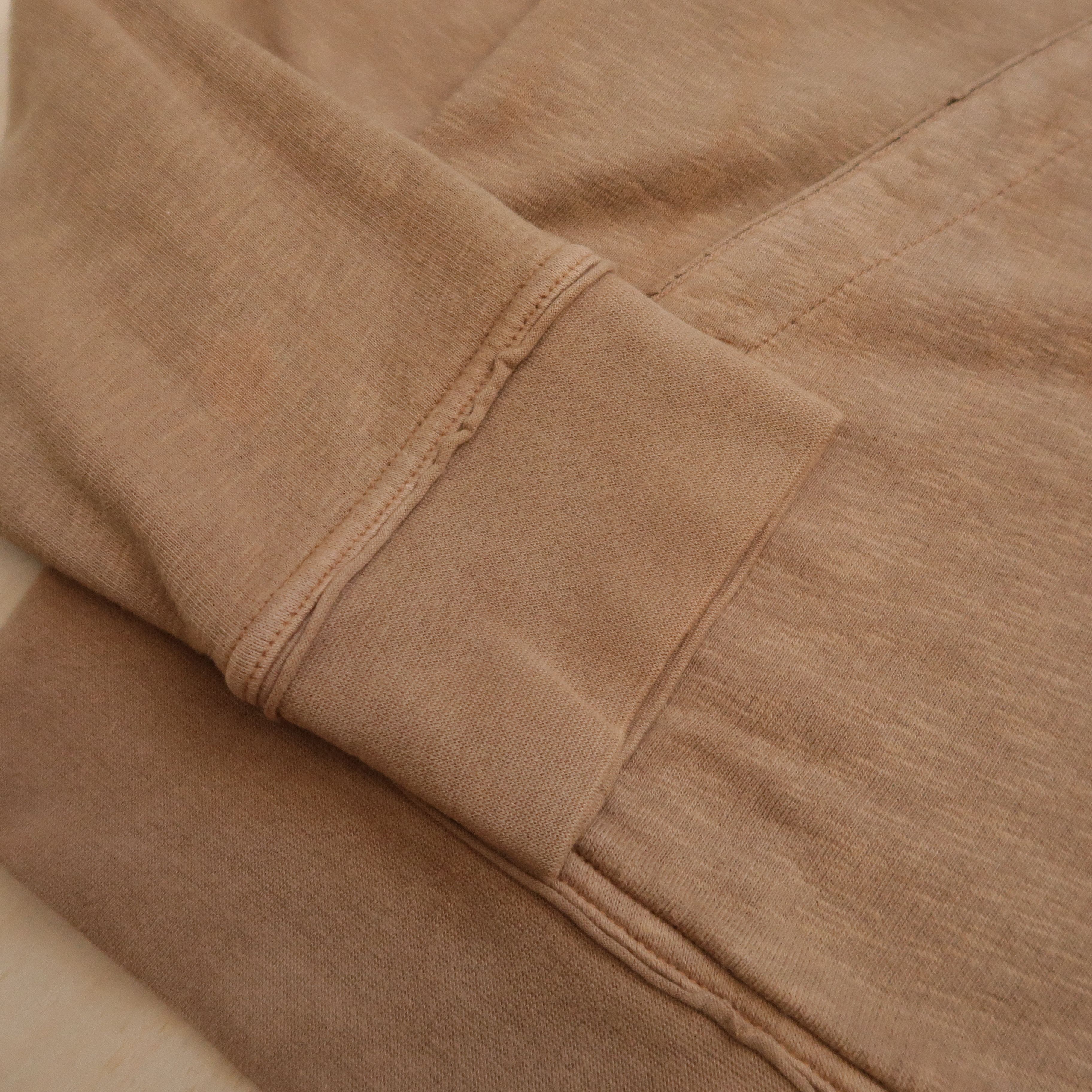 1990s Marithe Francois Girbaud Patchwork Brown Hoodie