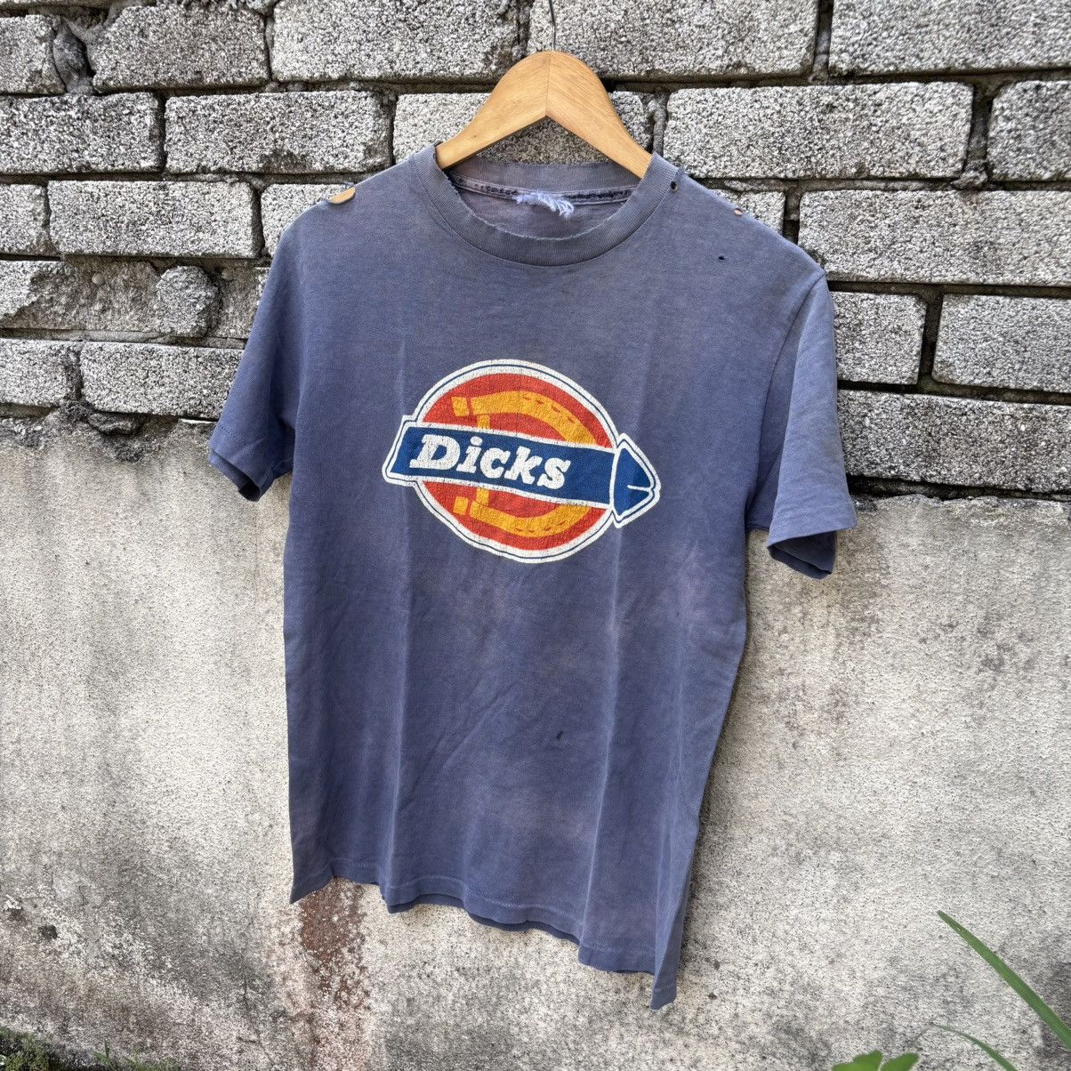 Dickies × Vintage RARE Vintage Distressed Dickies Parody Dicks Tee Size US M / EU 48-50 / 2 - 7 Thumbnail