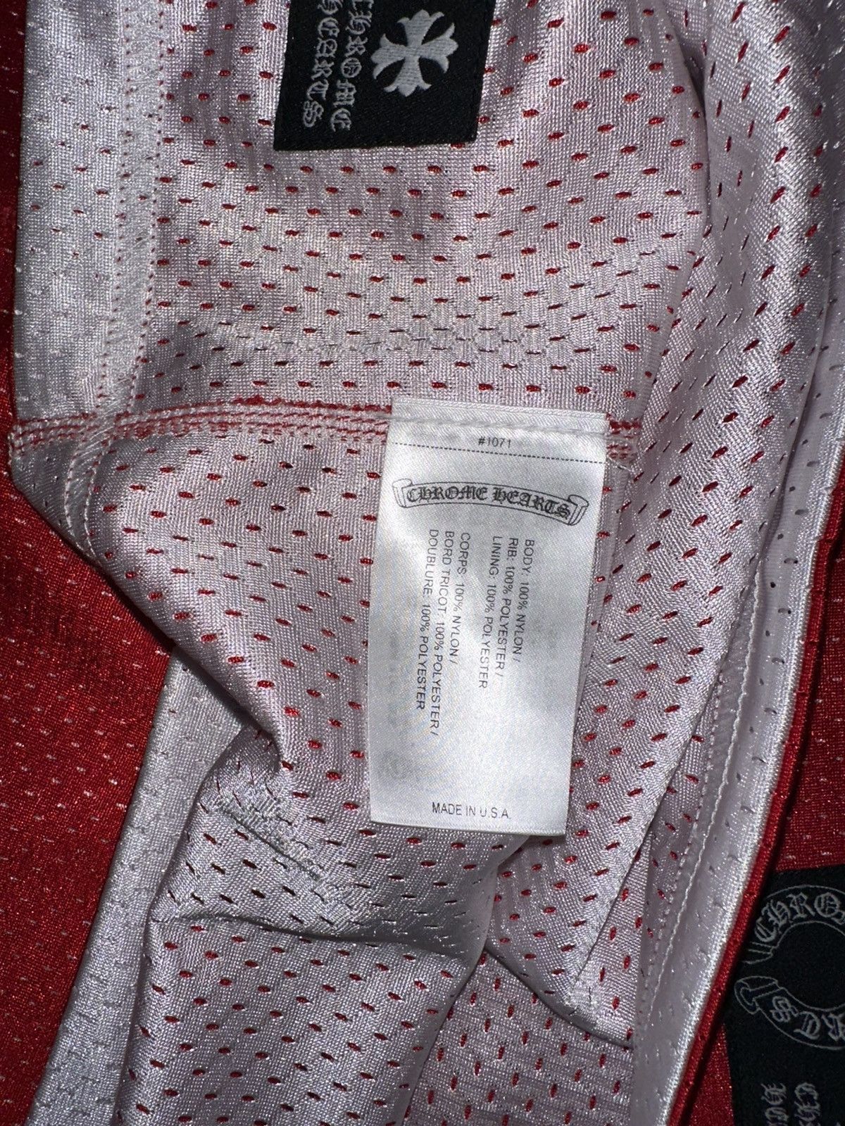 Chrome Hearts × Designer Chrome Hearts Reversible Basketball Jersey Size US S / EU 44-46 / 1 - 6 Thumbnail