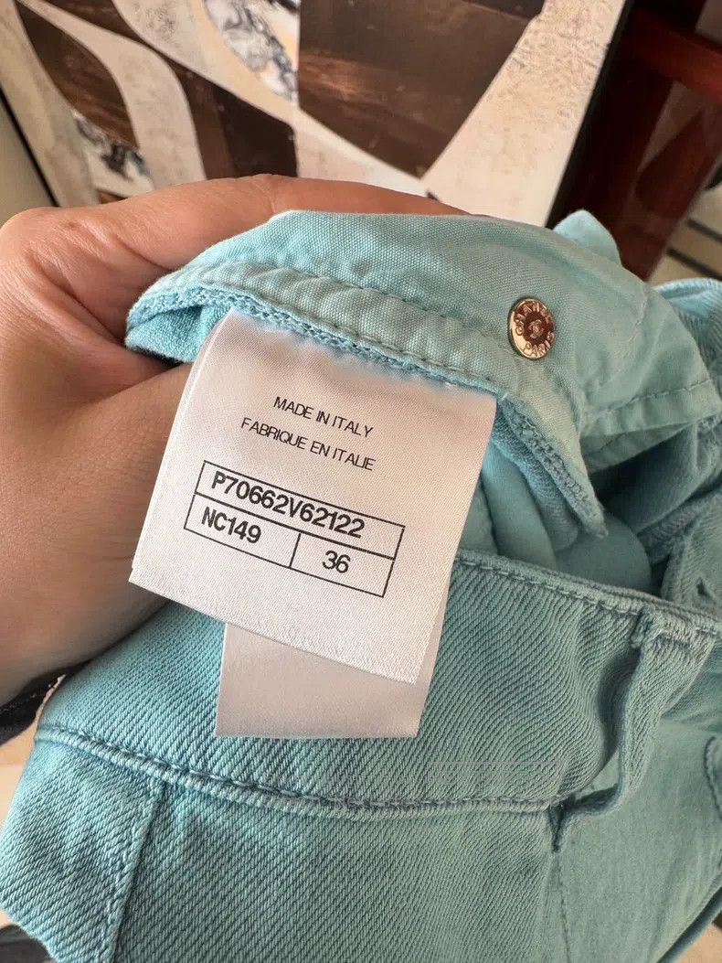 Chanel Chanel Lake blue jeans Size 24" / US 00 / IT 34 - 4 Thumbnail
