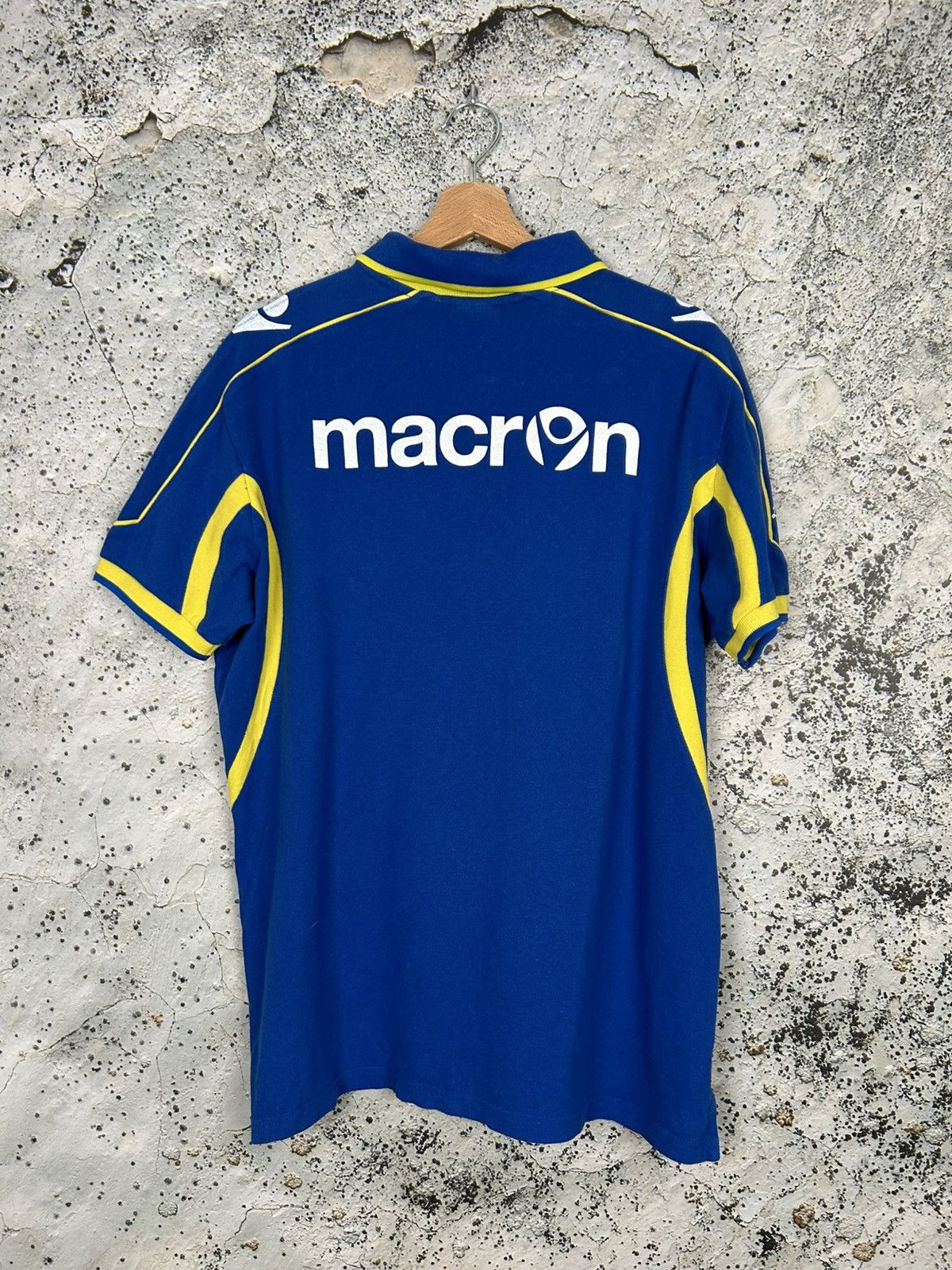 Macron Leeds United Macron Soccer Jersey Polo Tee Football Size US XXL / EU 58 / 5 - 5 Thumbnail