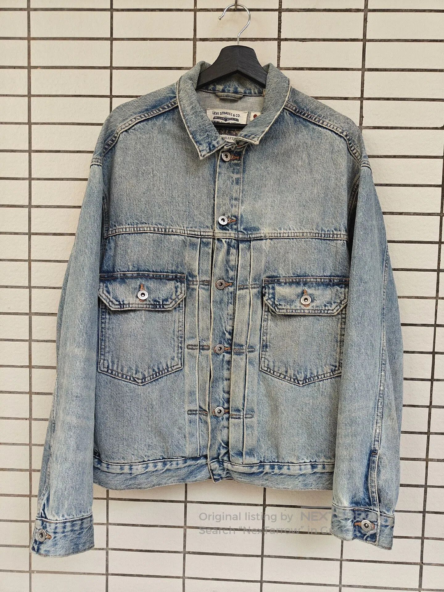 Levi's Made & Crafted Levis LMC Oversize Denim Jacket. Size US M / EU 48-50 / 2 - 1 Thumbnail