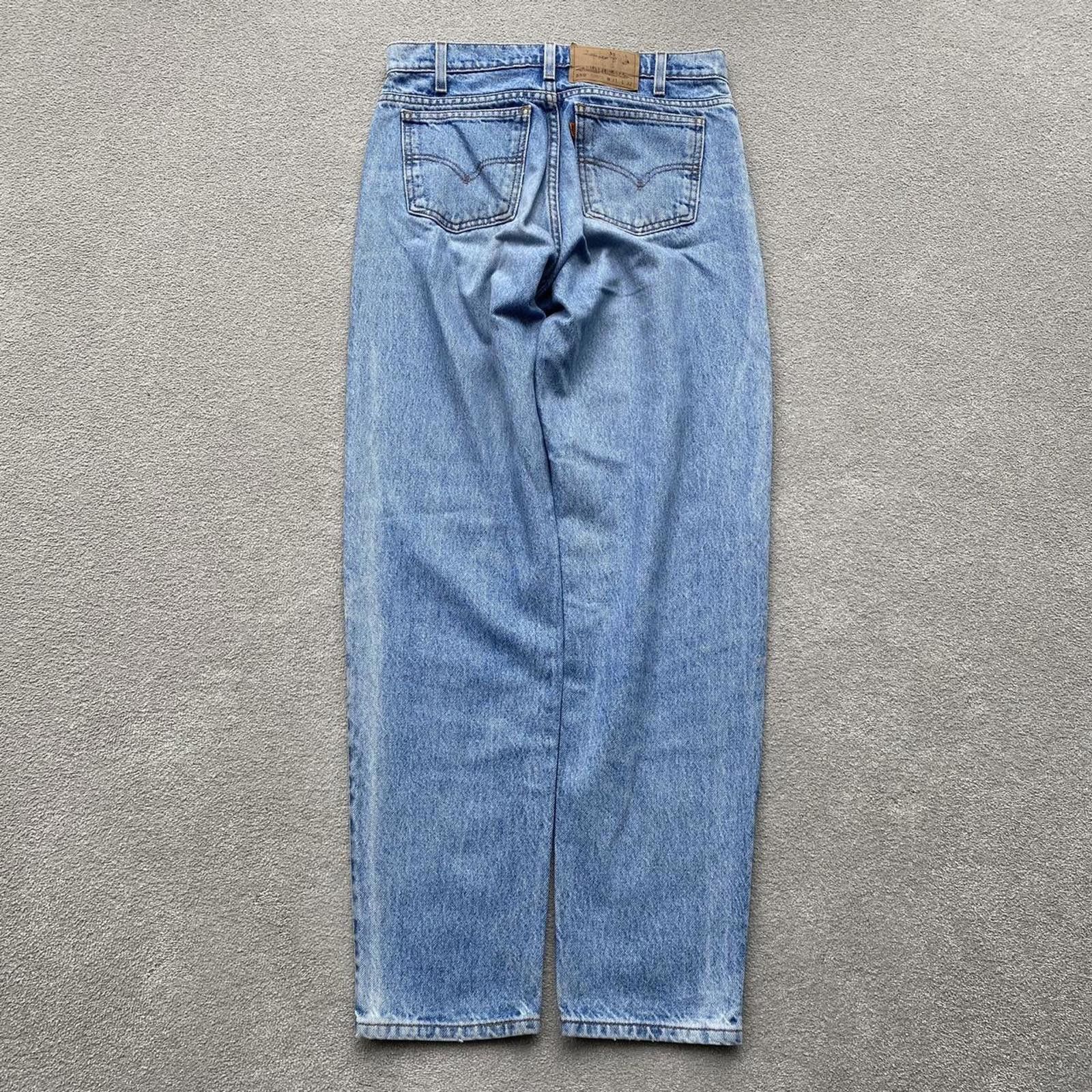 Levi's Vintage Levi’s 550 Orange Tab Denim Jeans Size US 31 - 4 Thumbnail