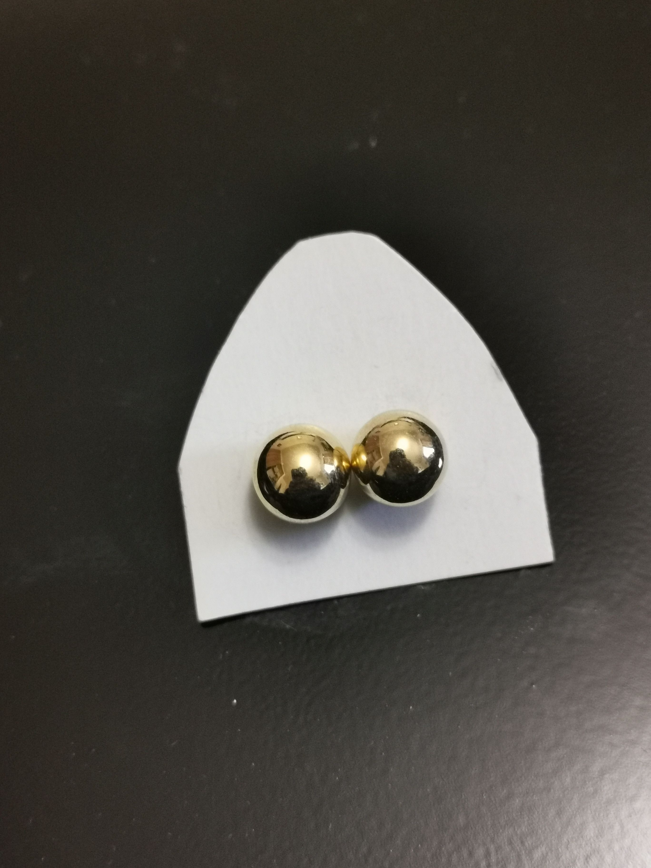 Jewelry Golden Pearl Earrings, Women's