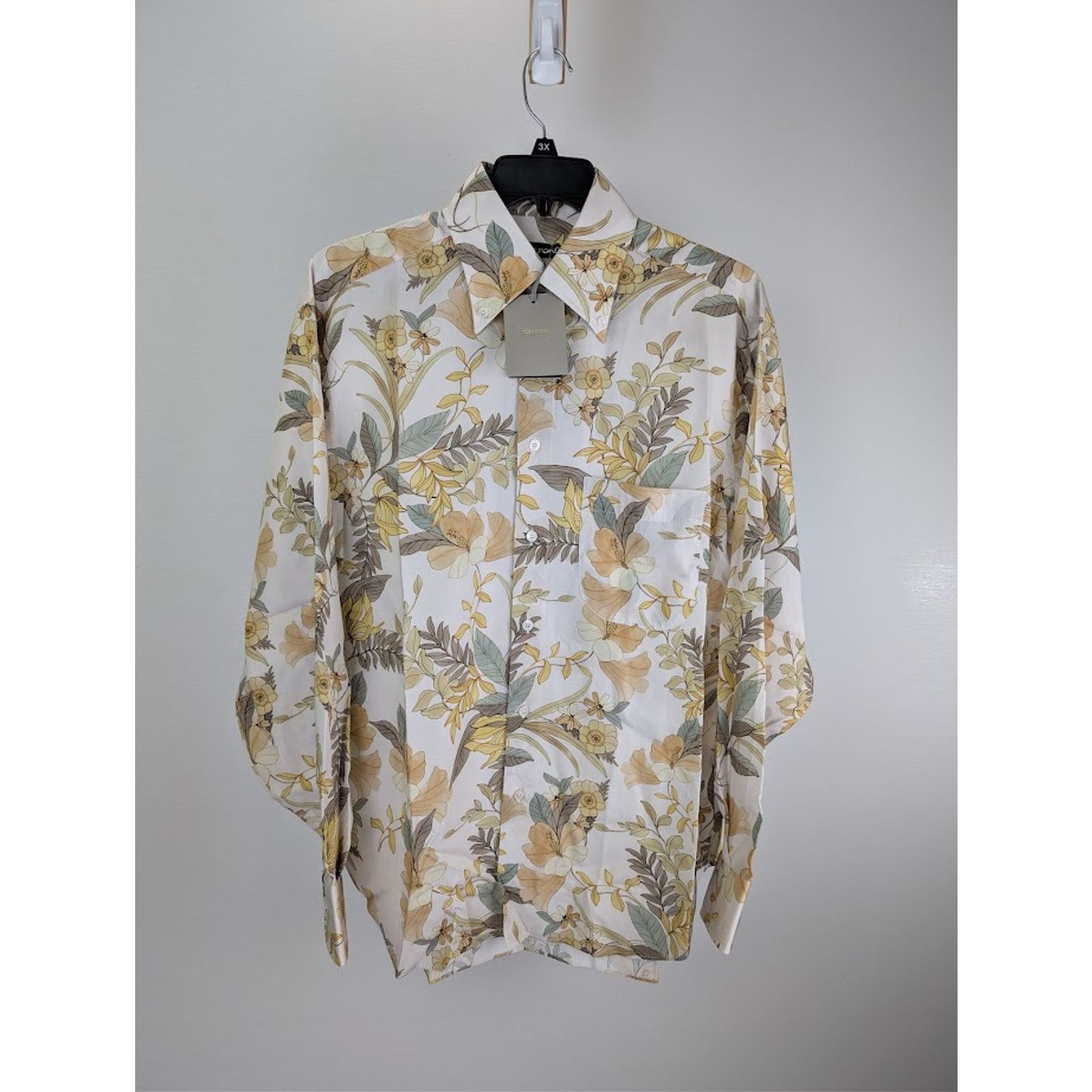 Tom Ford o1rshd1 Button Shirt in Multicolor Size US XL / EU 56 / 4 - 1 Thumbnail