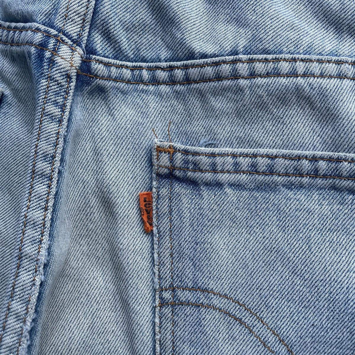 Levi's Vintage Clothing Vintage Levi’s Distressed Faded Jeans Orange Tag Pants Denim Size US 32 / EU 48 - 10 Thumbnail