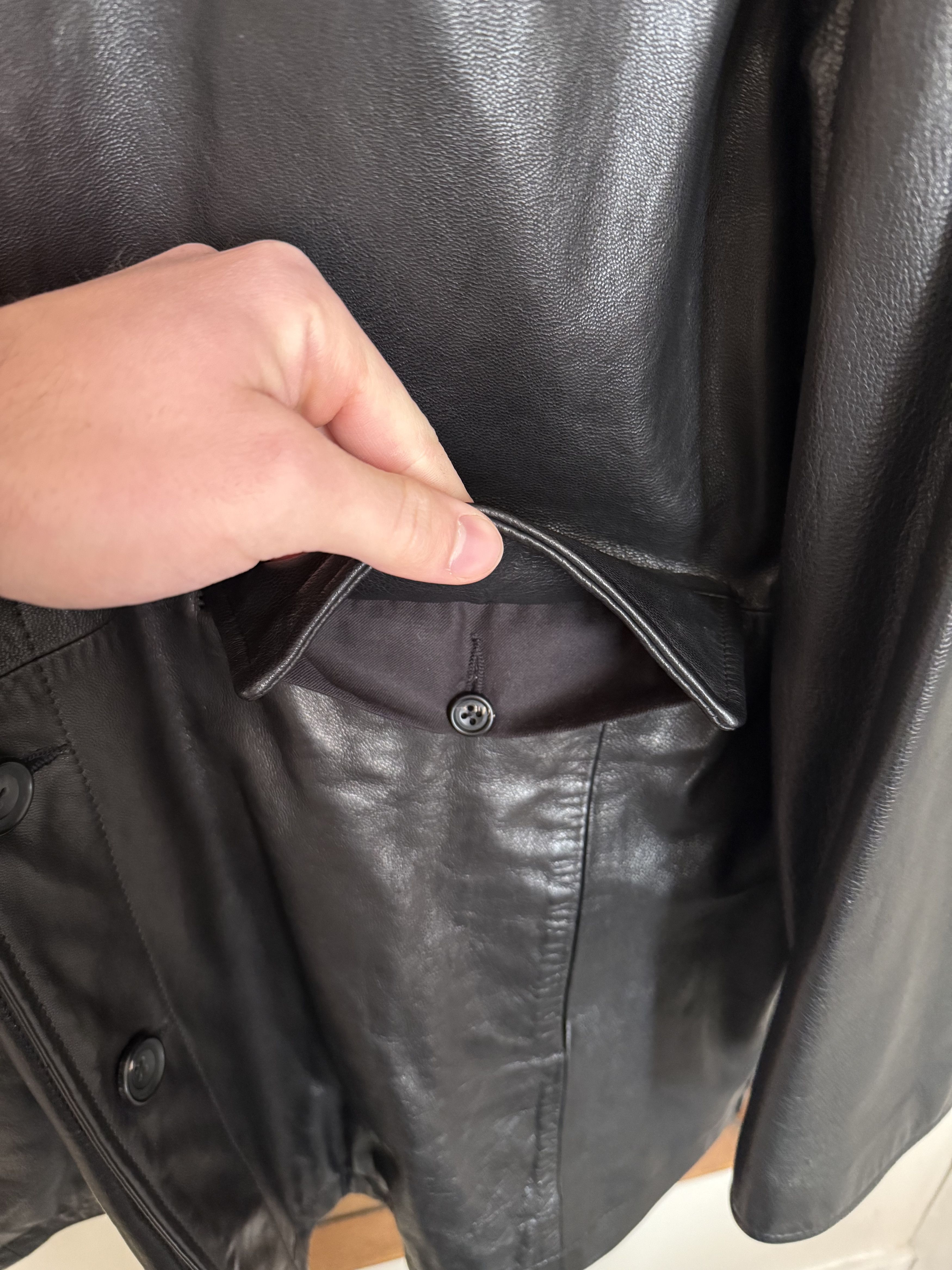 Stein Goat Leather Car Coat Size US M / EU 48-50 / 2 - 4 Thumbnail