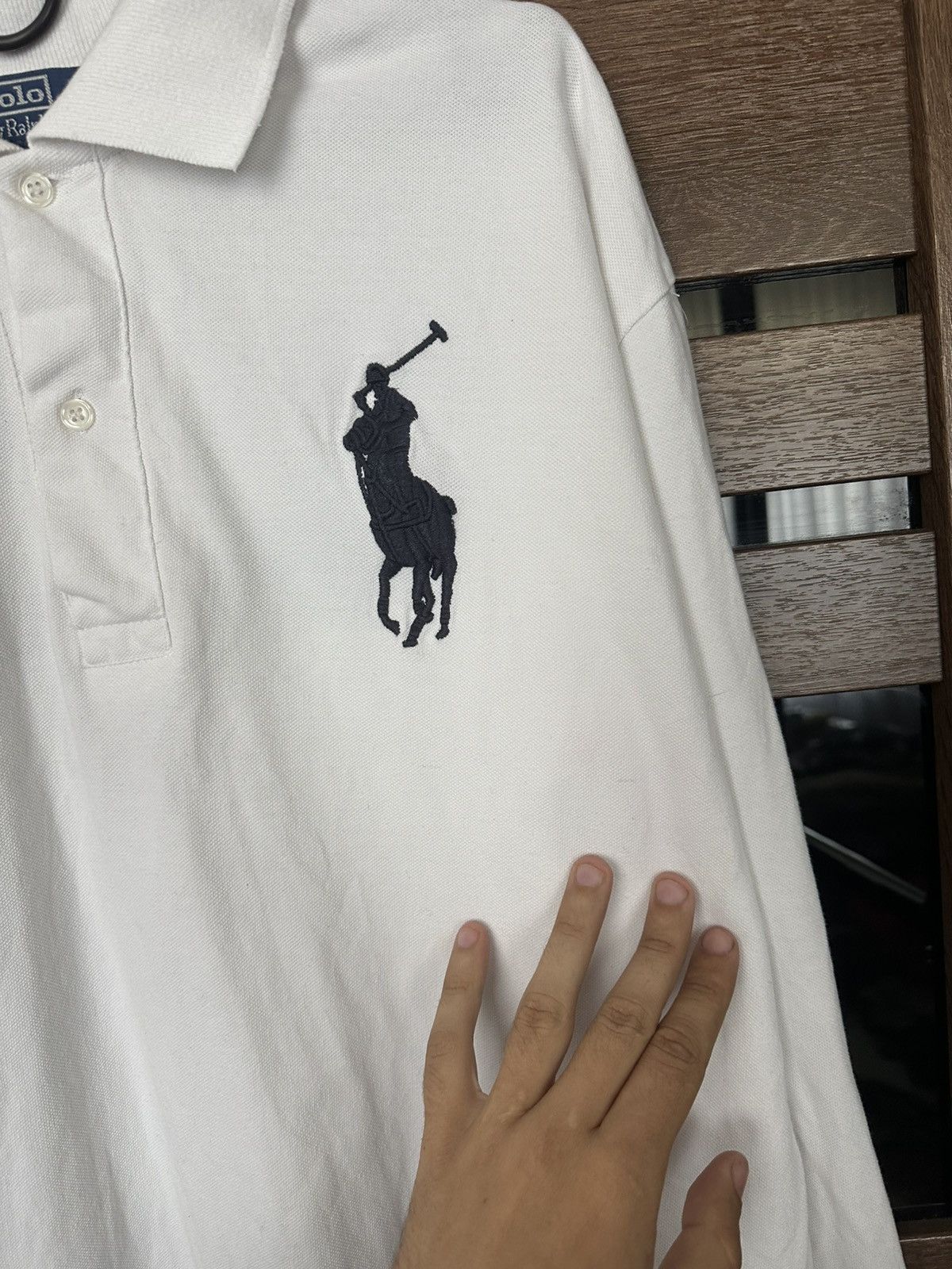Polo Ralph Lauren Ralph Lauren England Polo RL Long Sleeve T-Shirt Vintage 90s Size US XXL / EU 58 / 5 - 16 Thumbnail