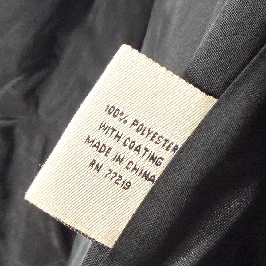 Wilke-Rodriguez Wilke Rodriguez Black Hooded Satin Lined Raincoat Size US L / EU 52-54 / 3 - 8 Thumbnail