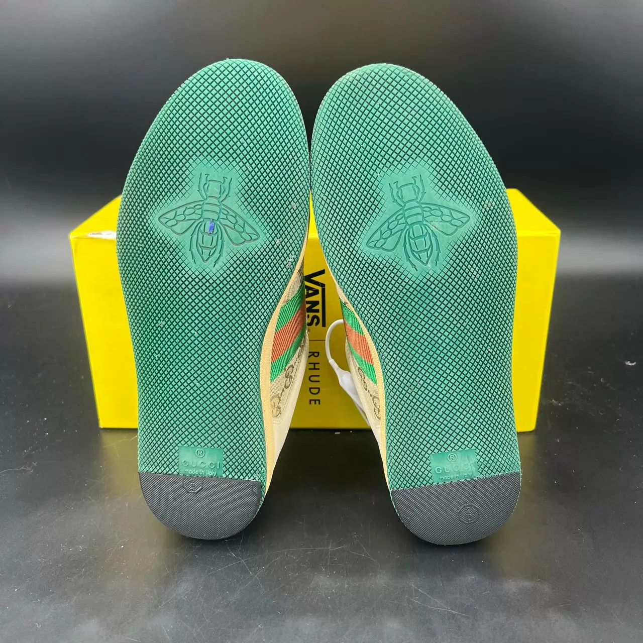 Gucci Gucci Green Distressed Sneaker 36, Boxed, Like New Size US 5.5 / IT 35.5 - 5 Thumbnail