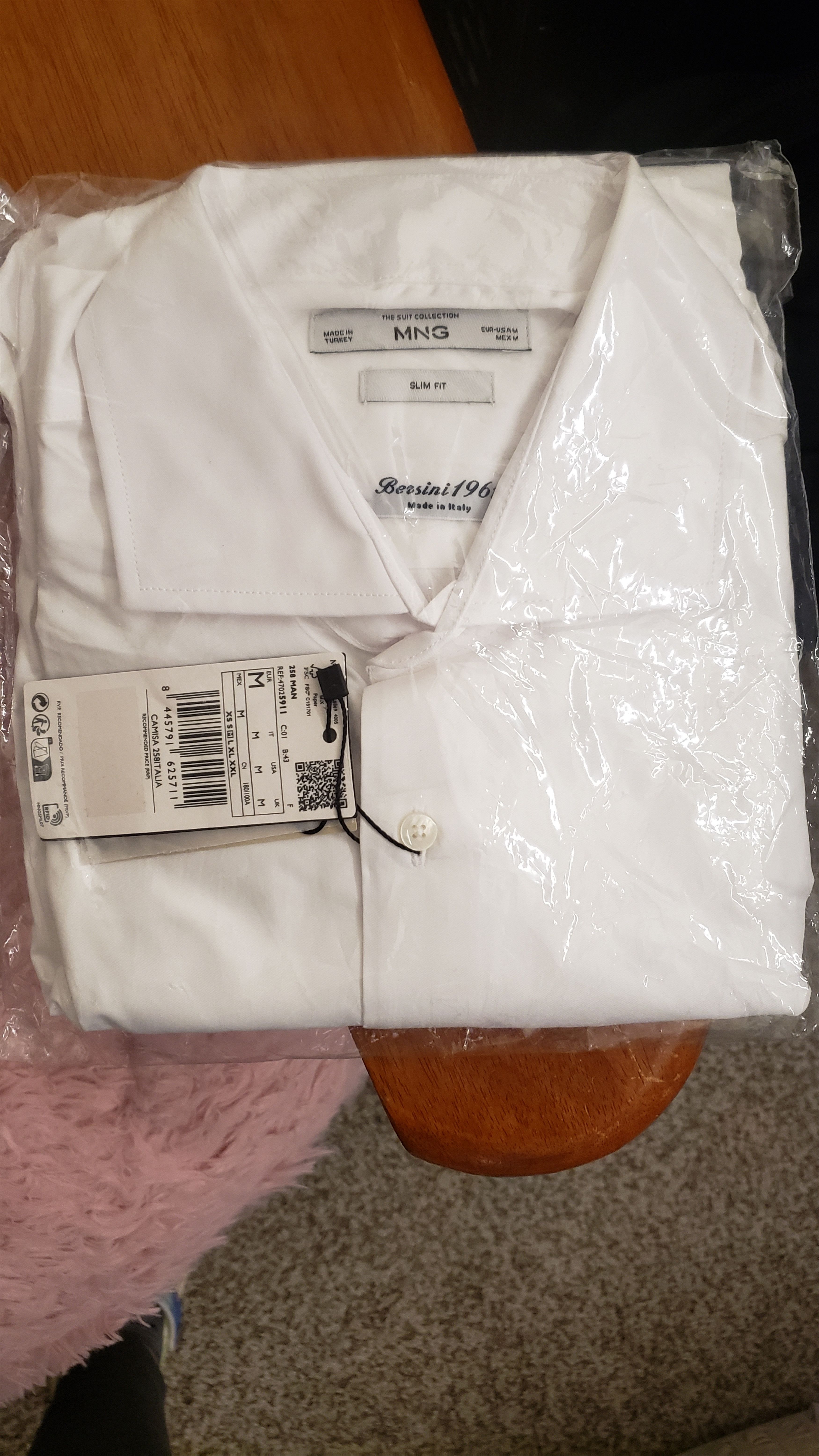 Mango Mango MNG white button up shirt Size US M / EU 48-50 / 2 - 2 Thumbnail