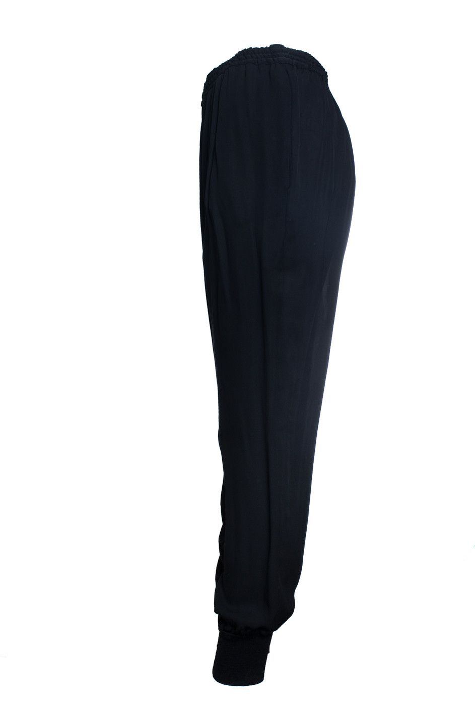 Stella McCartney Stella McCartney, black sporty sheer pantalon Size 30" / US 8 / IT 44 - 2 Thumbnail
