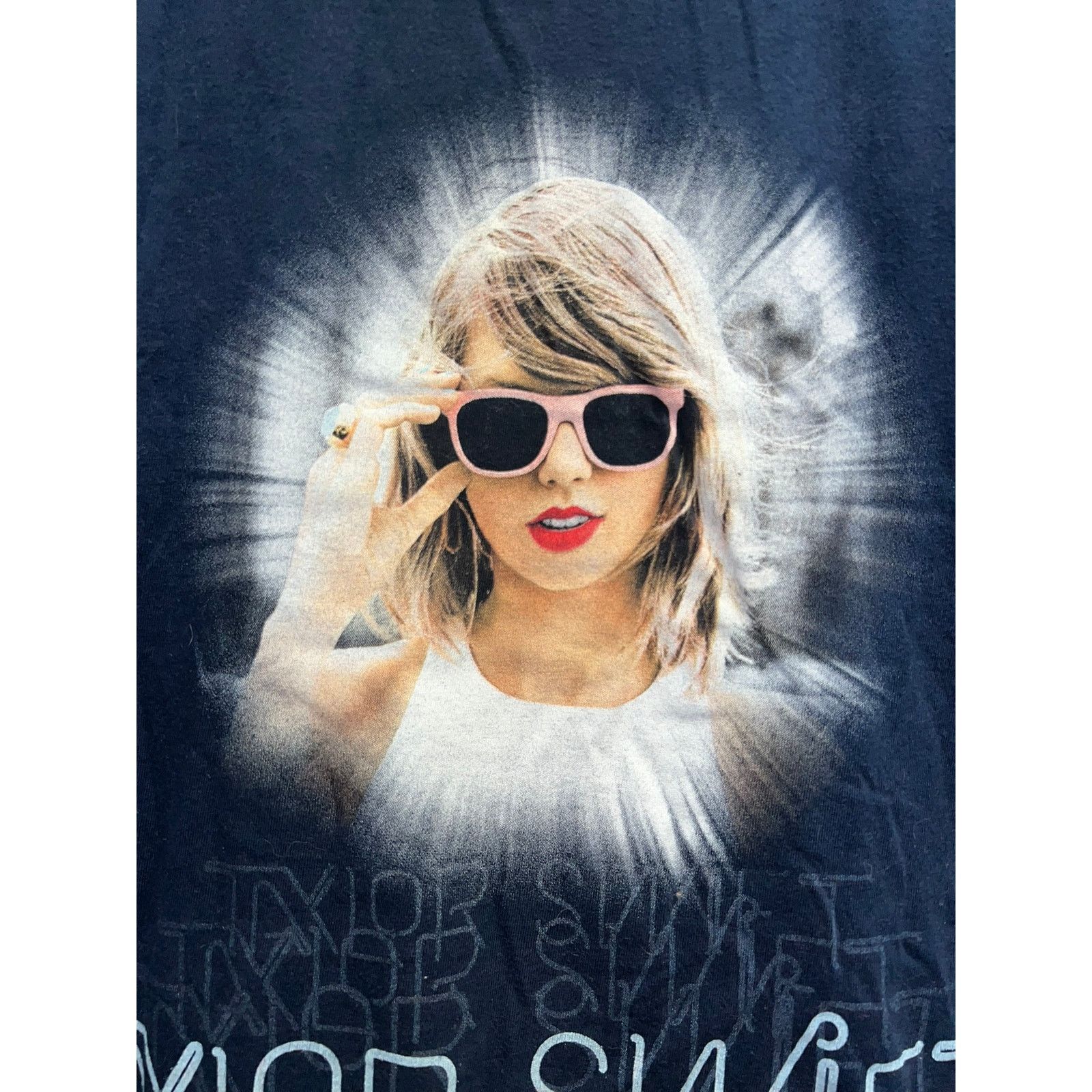 Gildan Taylor Swift 1989 World Tour Shirt Pop Concert Blue Tee M Size M / US 6-8 / IT 42-44 - 3 Thumbnail