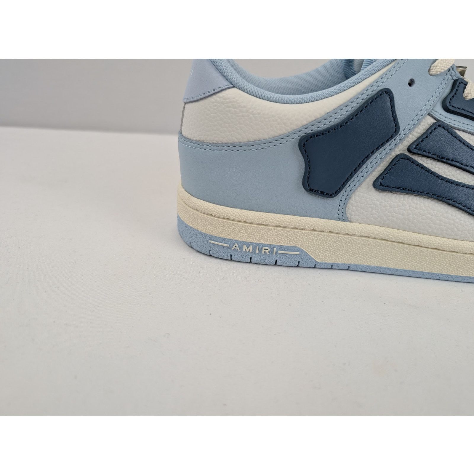 Amiri o1rshd1 Skel Top Low / Skeleton Low Top Sneakers Baby Blue Size US 12 / EU 45 - 4 Thumbnail