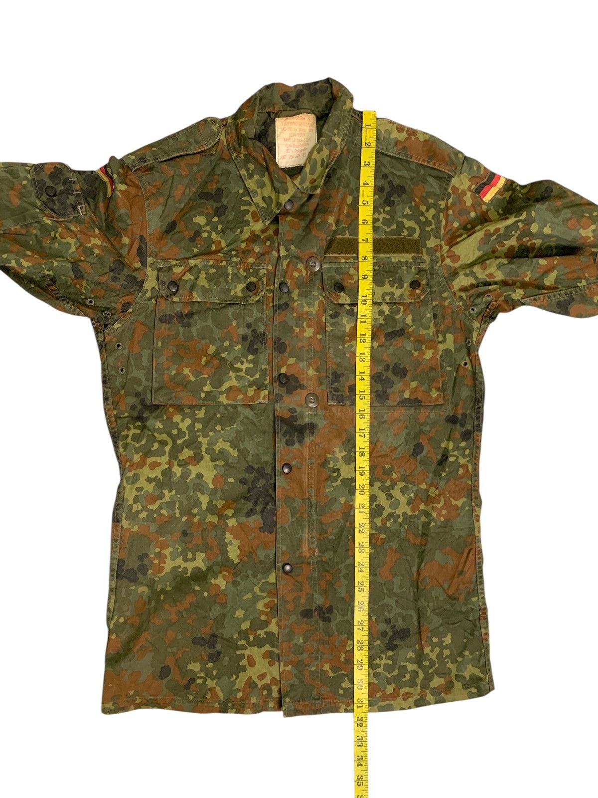 Other Rare Vintage Germany Army Surplus Flecktarn Field shirt Size US M / EU 48-50 / 2 - 7 Thumbnail