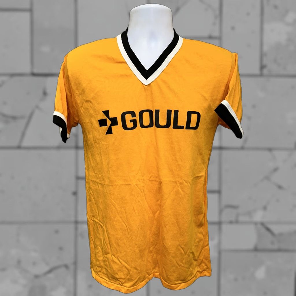 Vintage Don Alleson Mens T-Shirt Size L Yellow Cotton/Polyester USA GOULD Size US L / EU 52-54 / 3 - 1 Thumbnail