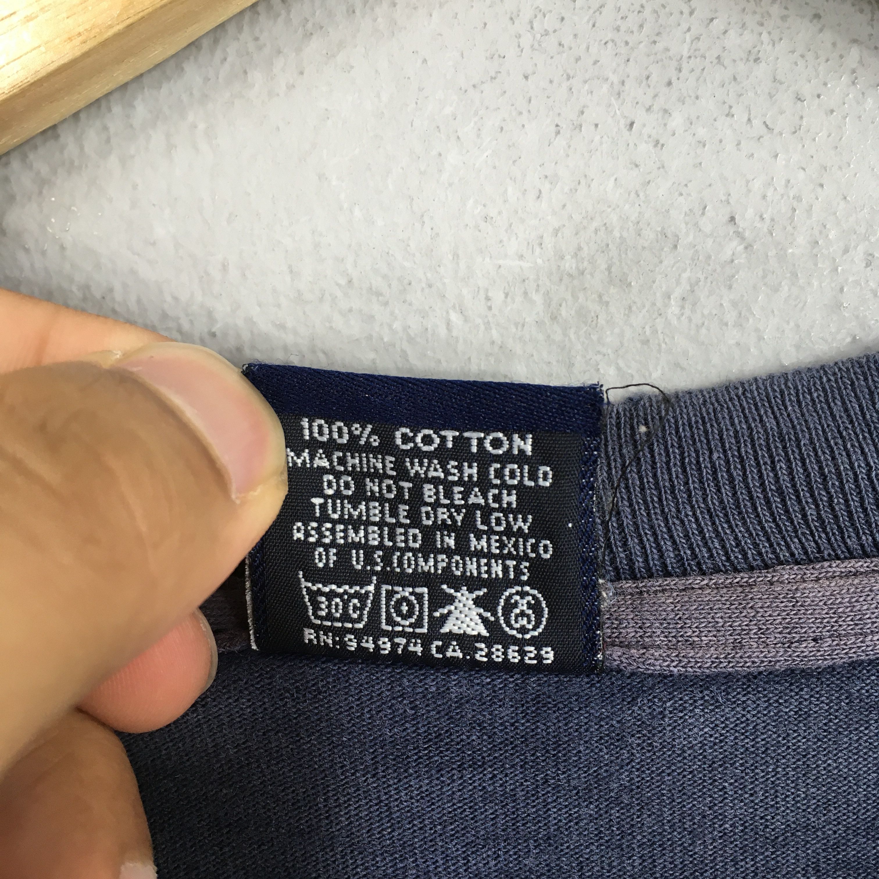 Stussy × Vintage Vintage 90's Stussy All The Way Live Blue T shirt Medium Size US M / EU 48-50 / 2 - 4 Thumbnail