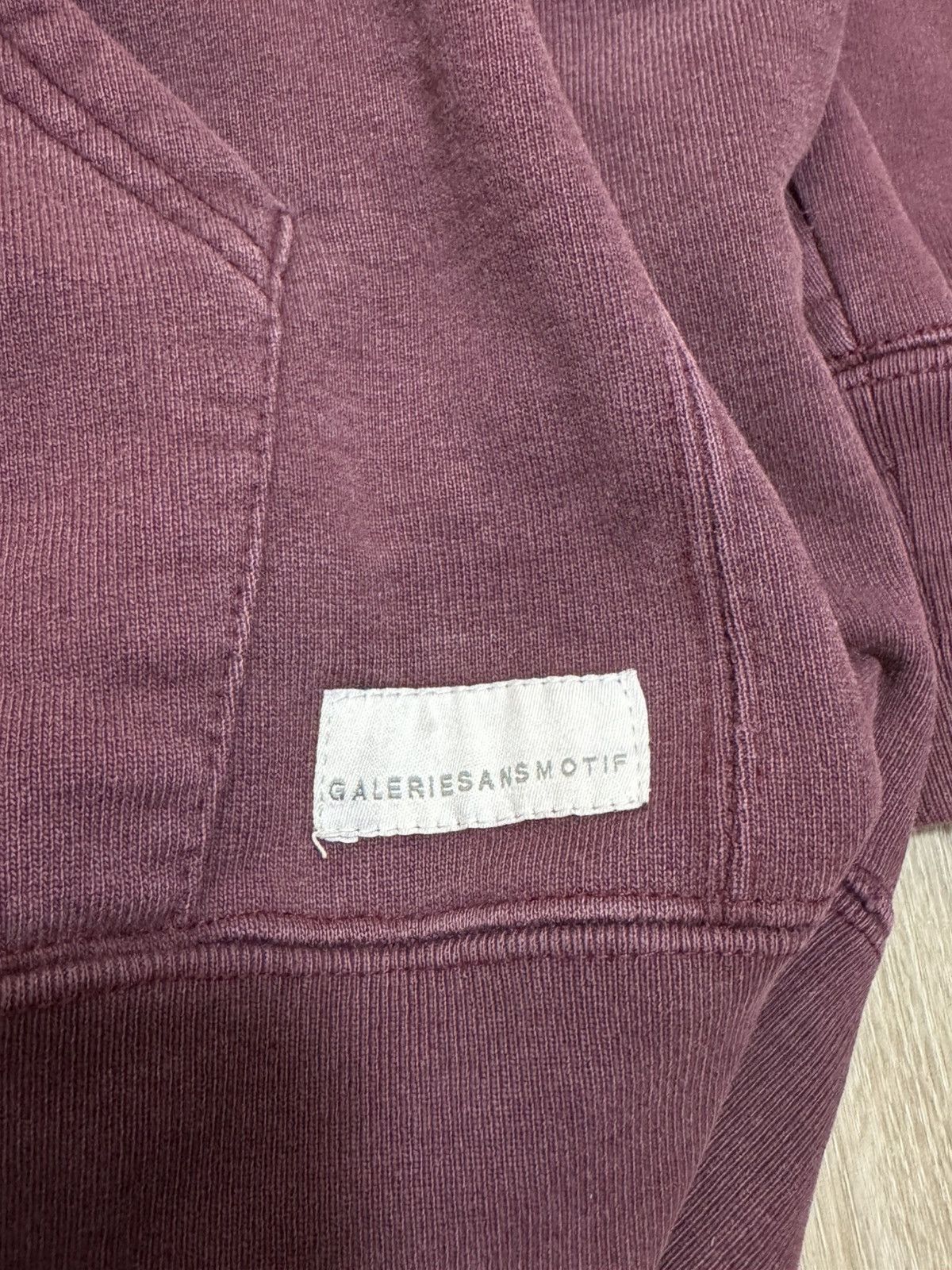 Vintage Faded Thick Purple Hoodie Size US XL / EU 56 / 4 - 3 Thumbnail