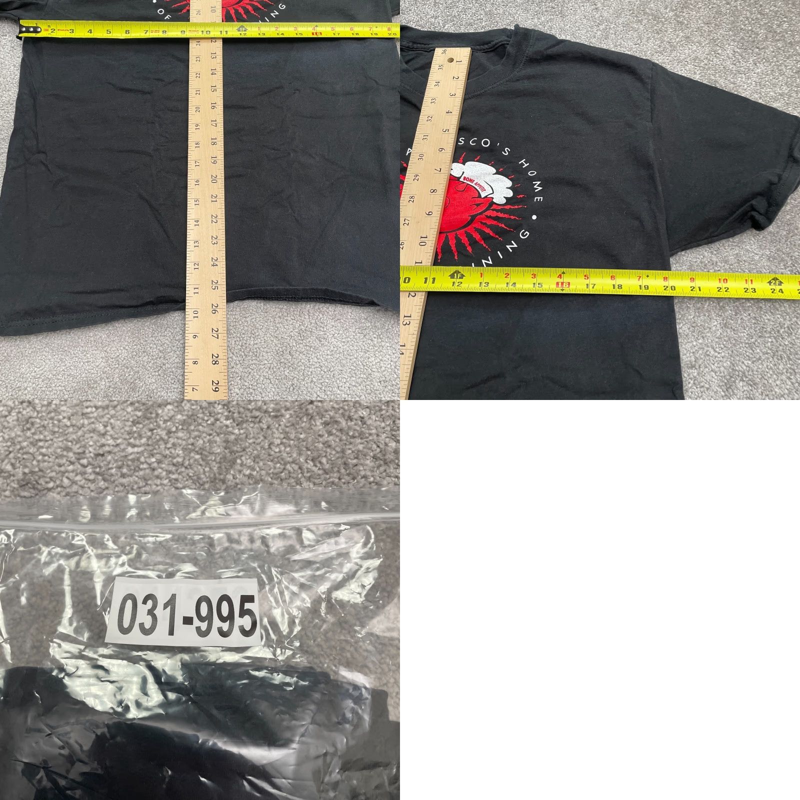 Hanes Hanes Beefy-T Graphic Tee Mens Large Black Crew Neck Short Sleeve Cotton T-Shirt Size US L / EU 52-54 / 3 - 8 Thumbnail