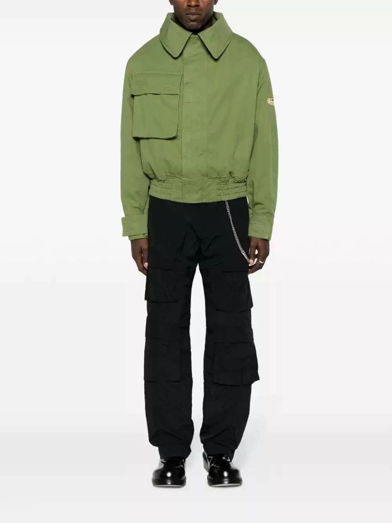Martine Rose Martine Rose 23aw grass green Velcro jacket Size US M / EU 48-50 / 2 - 2 Thumbnail