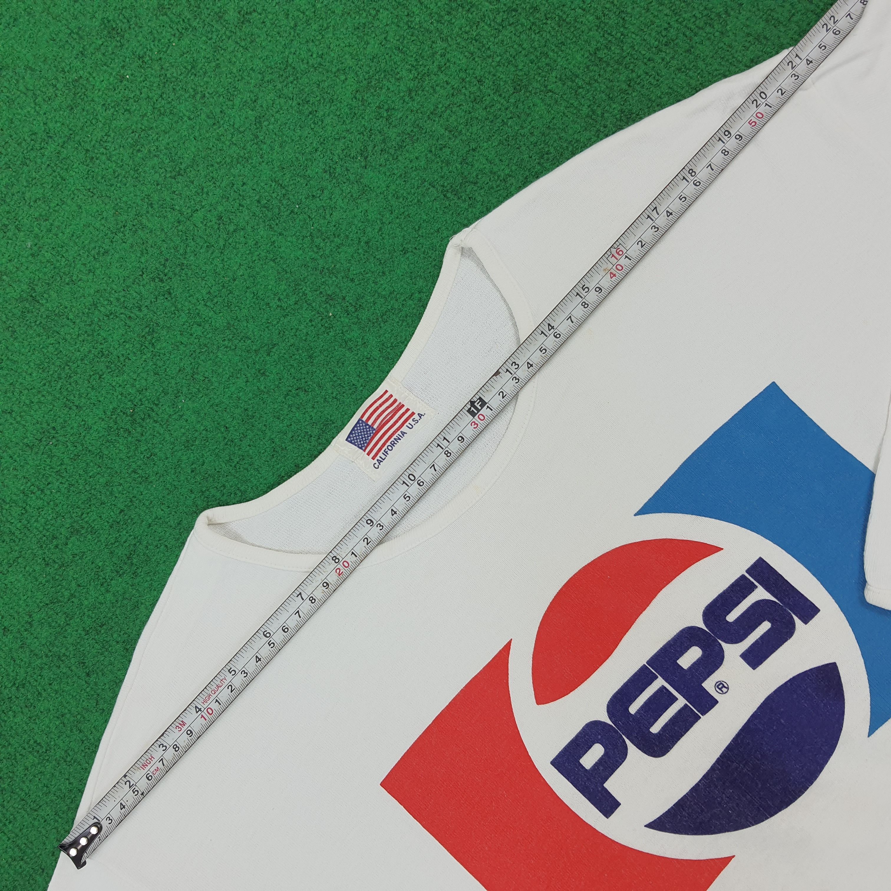 Pepsi × Vintage Vintage PEPSI Long Sleeve Tshirt Size US M / EU 48-50 / 2 - 8 Thumbnail