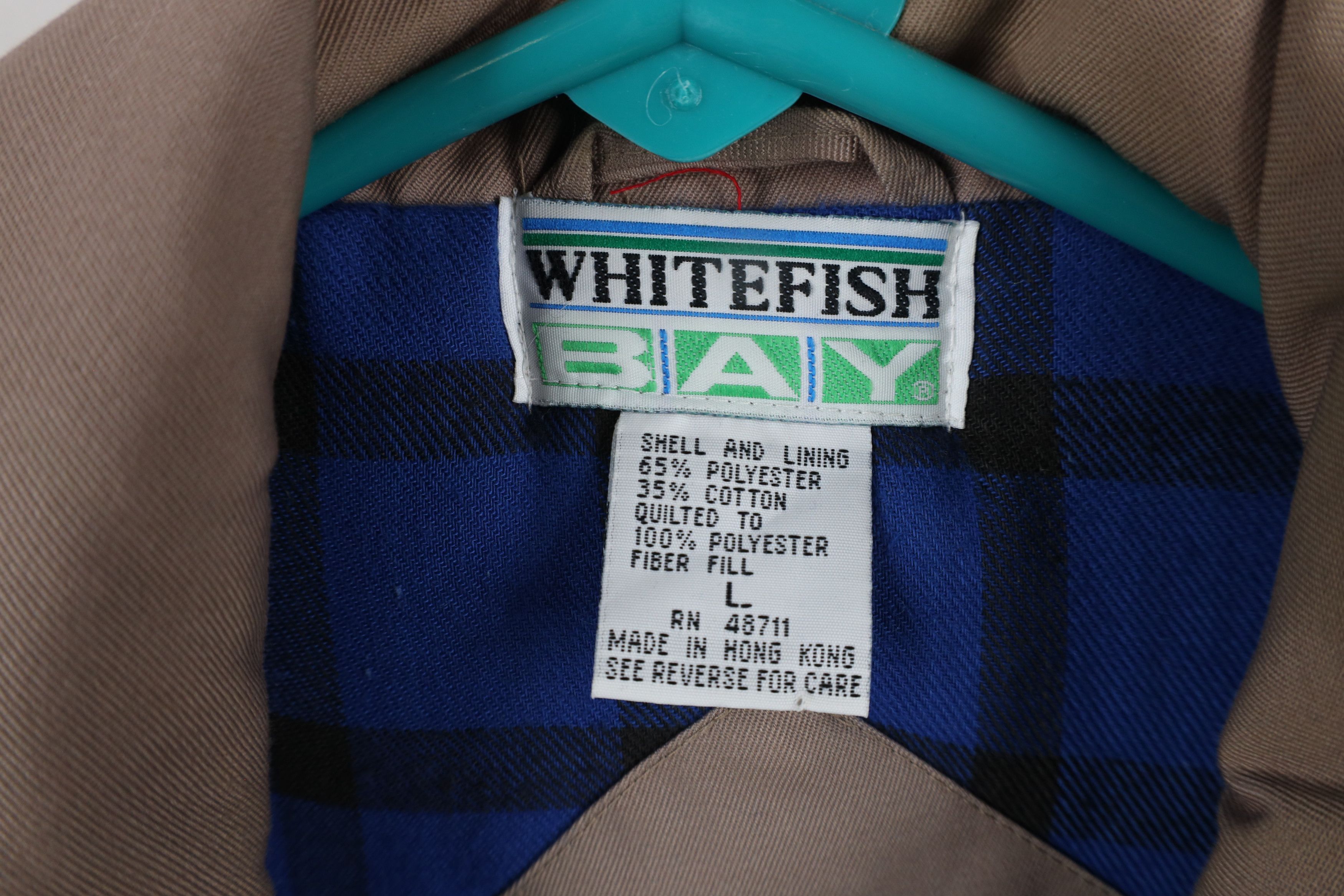 Vintage Vintage 90s Streetwear Flannel Lined Puffer Vest Jacket Size US L / EU 52-54 / 3 - 8 Thumbnail