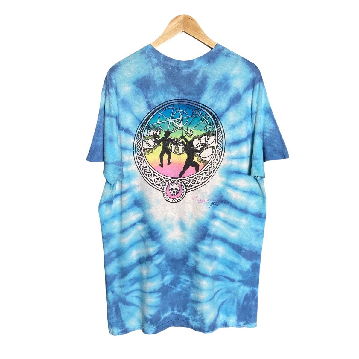 Band Tees Vintage 80s Grateful Dead Band Tee / Tie-Dye T-Shirt Size US XL / EU 56 / 4 - 2 Thumbnail