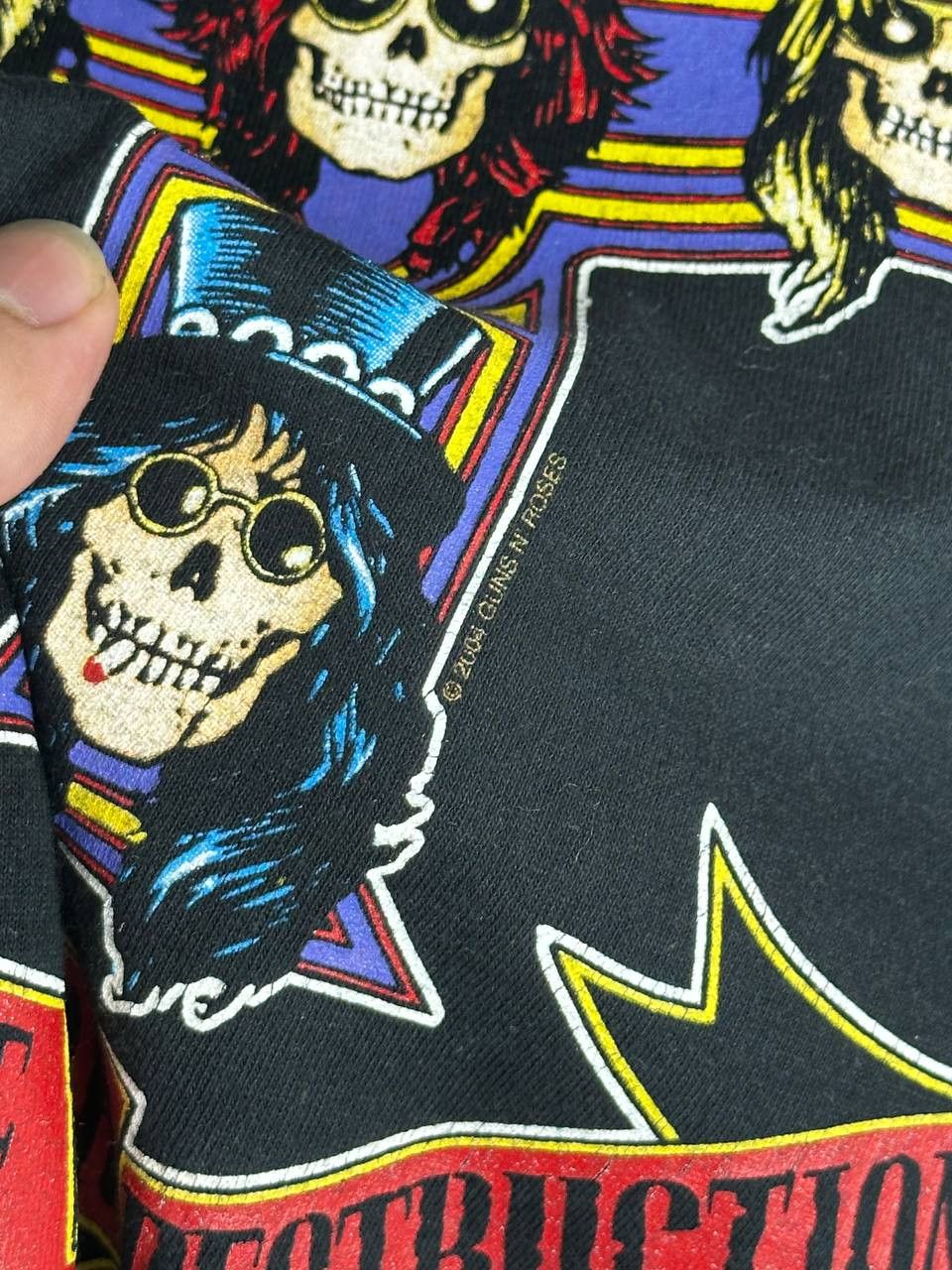 Guns N' Roses × Vintage 2004 GUNS N ROSES APPETITE FOR DESTRUCTION T-SHIRT Size US L / EU 52-54 / 3 - 4 Thumbnail