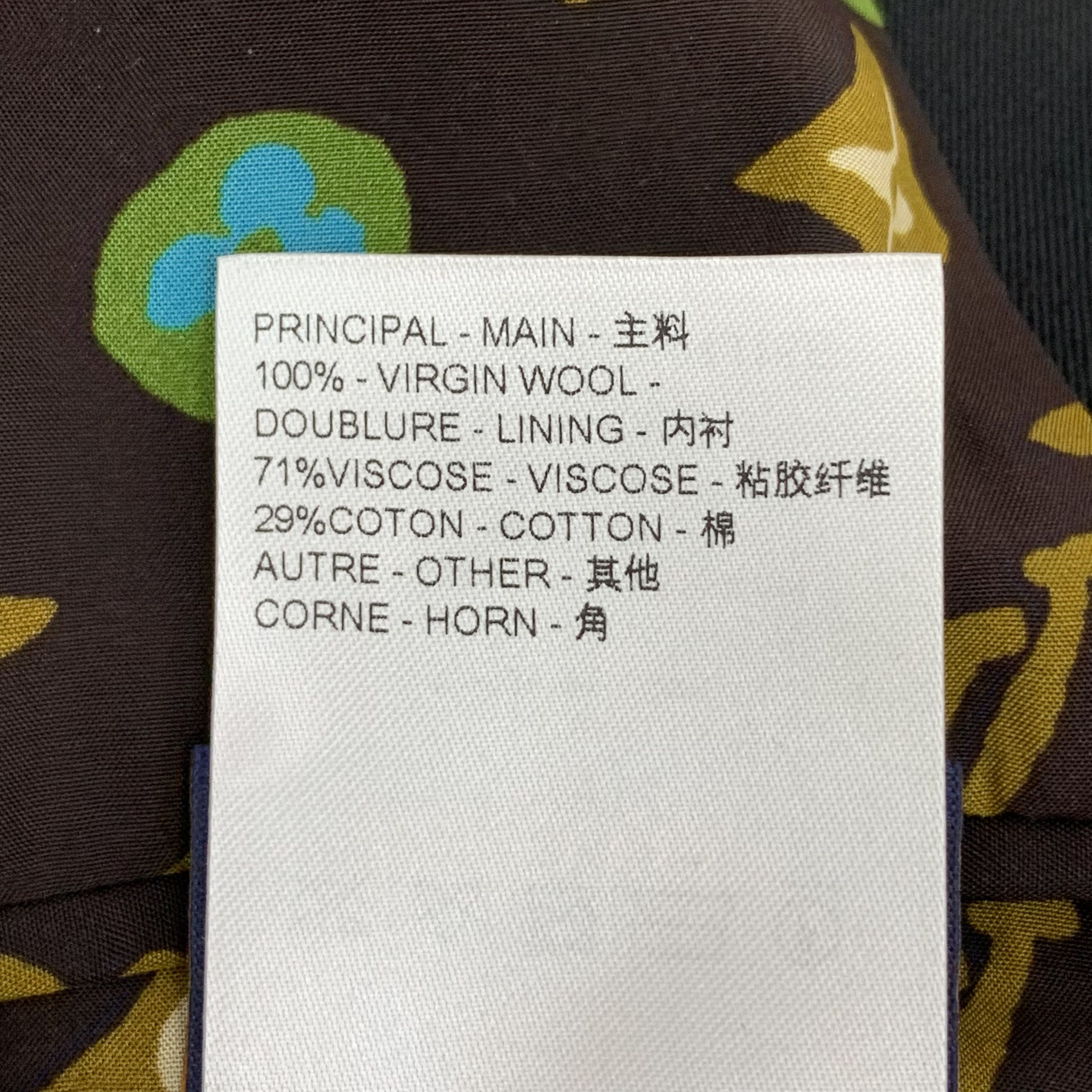 Louis Vuitton Louis Vuitton x Tyler Monogram Blazer Black (L) Size 50L - 9 Thumbnail